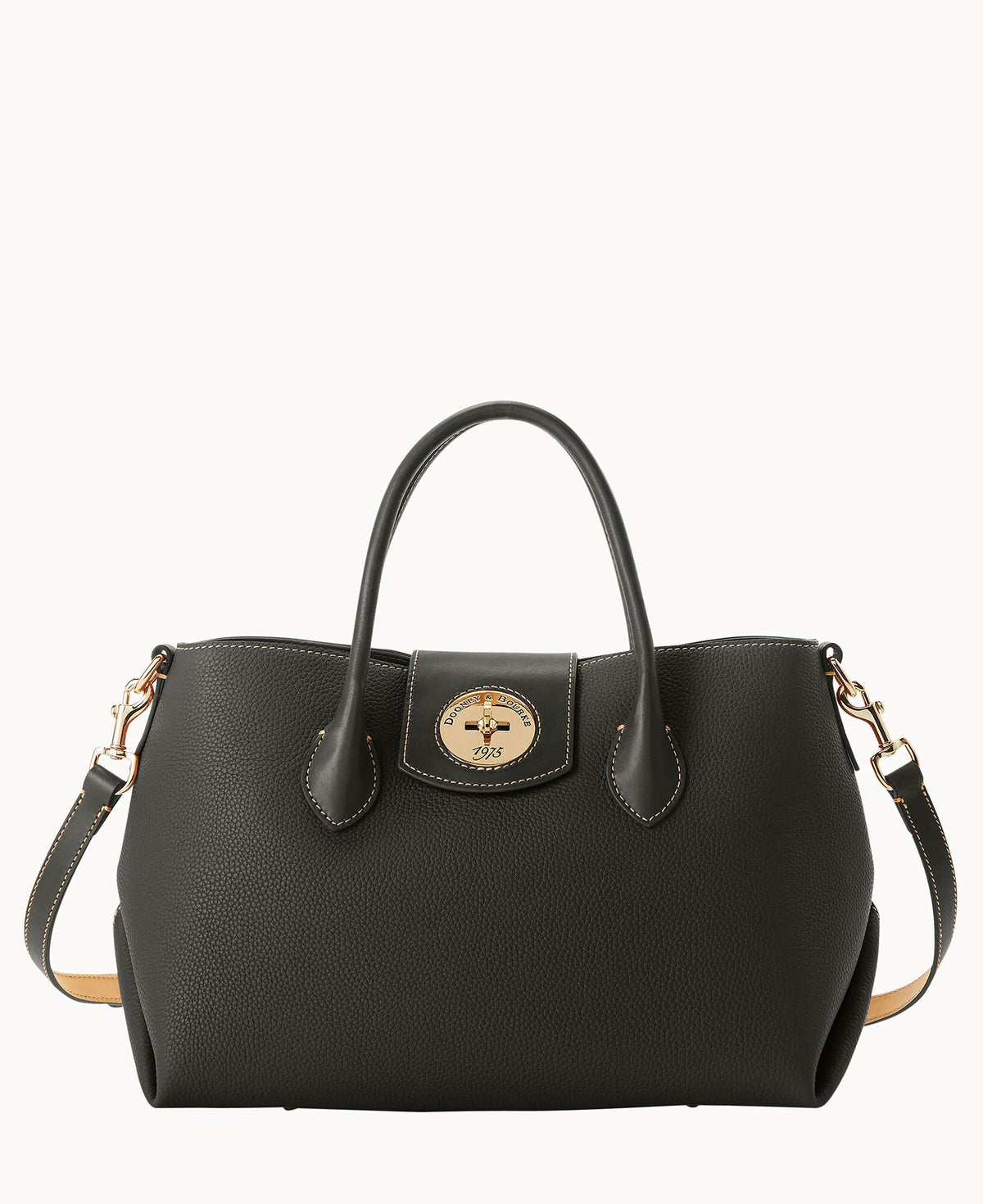 Pebble Turnlock Handle Tote 30