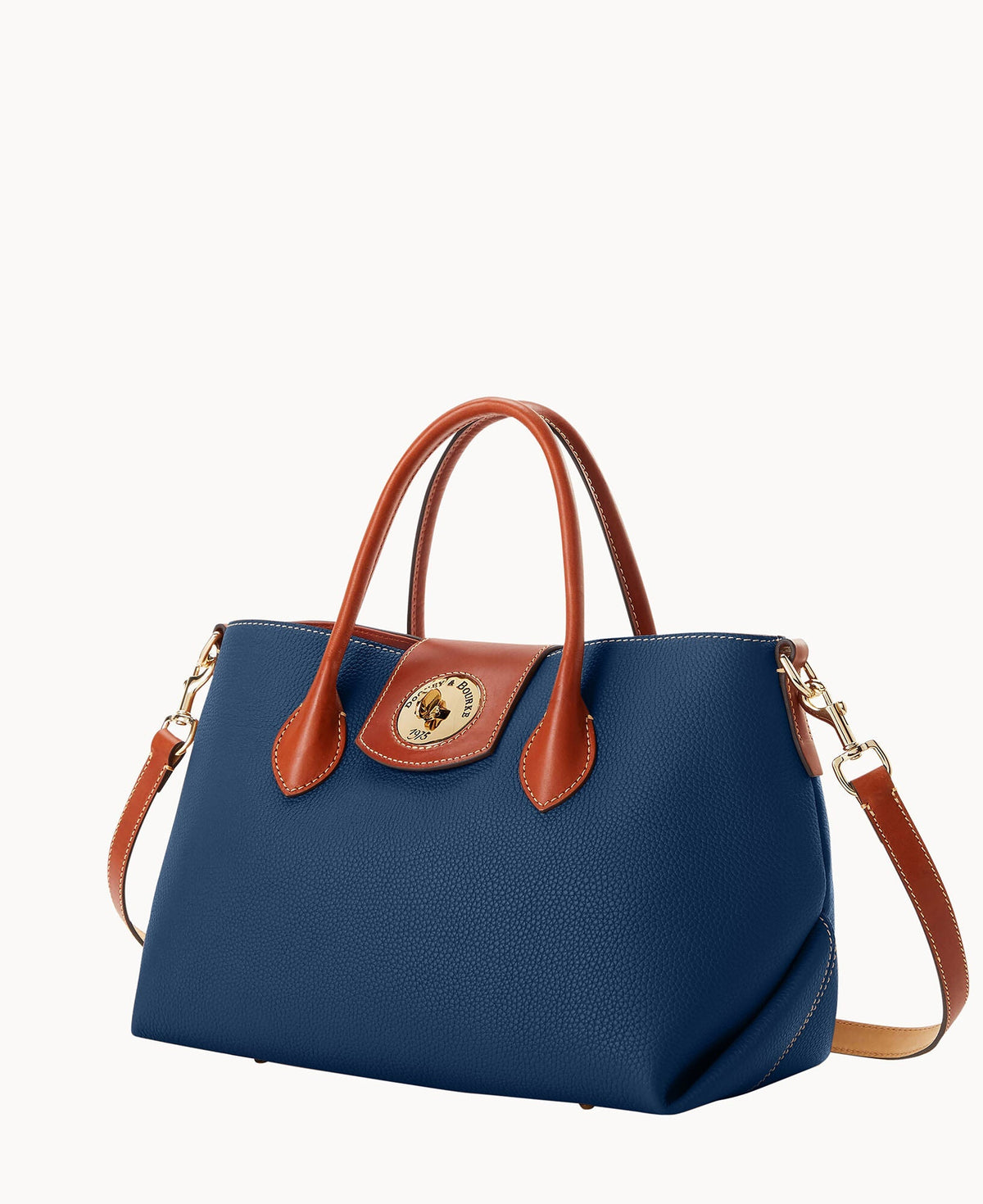 Pebble Turnlock Handle Tote 30