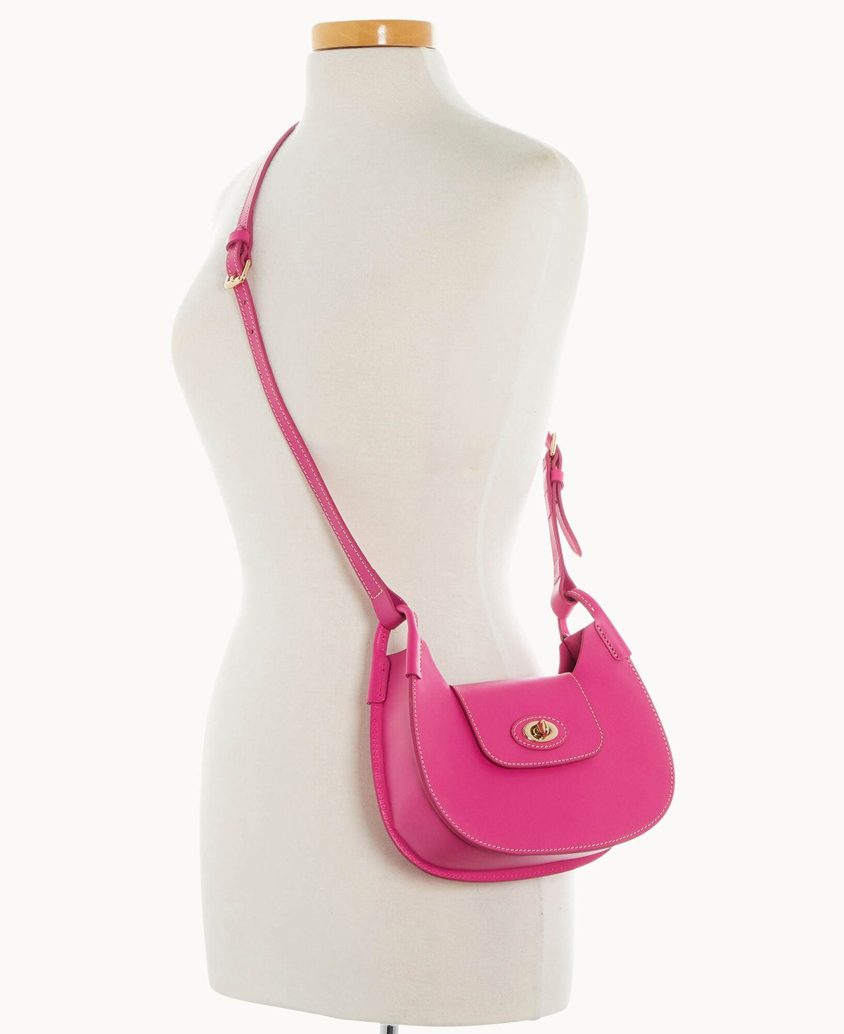 Sweety Leather Crossbody Hobo