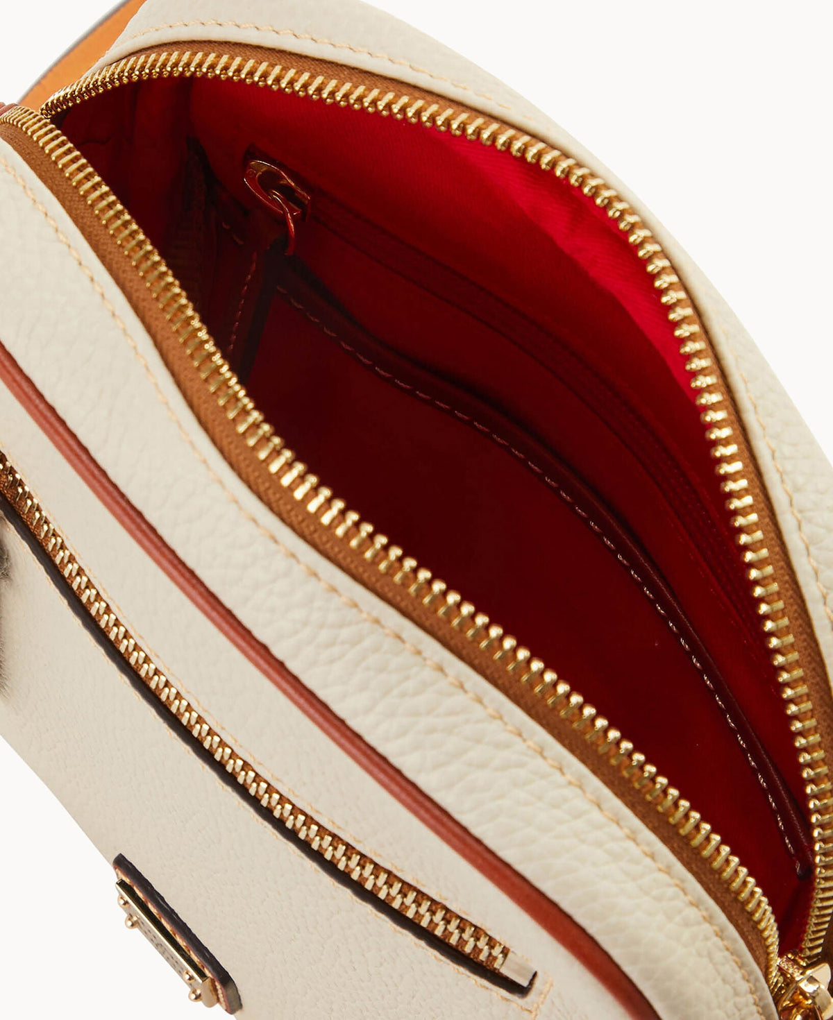 Pebble Grain Camera Crossbody