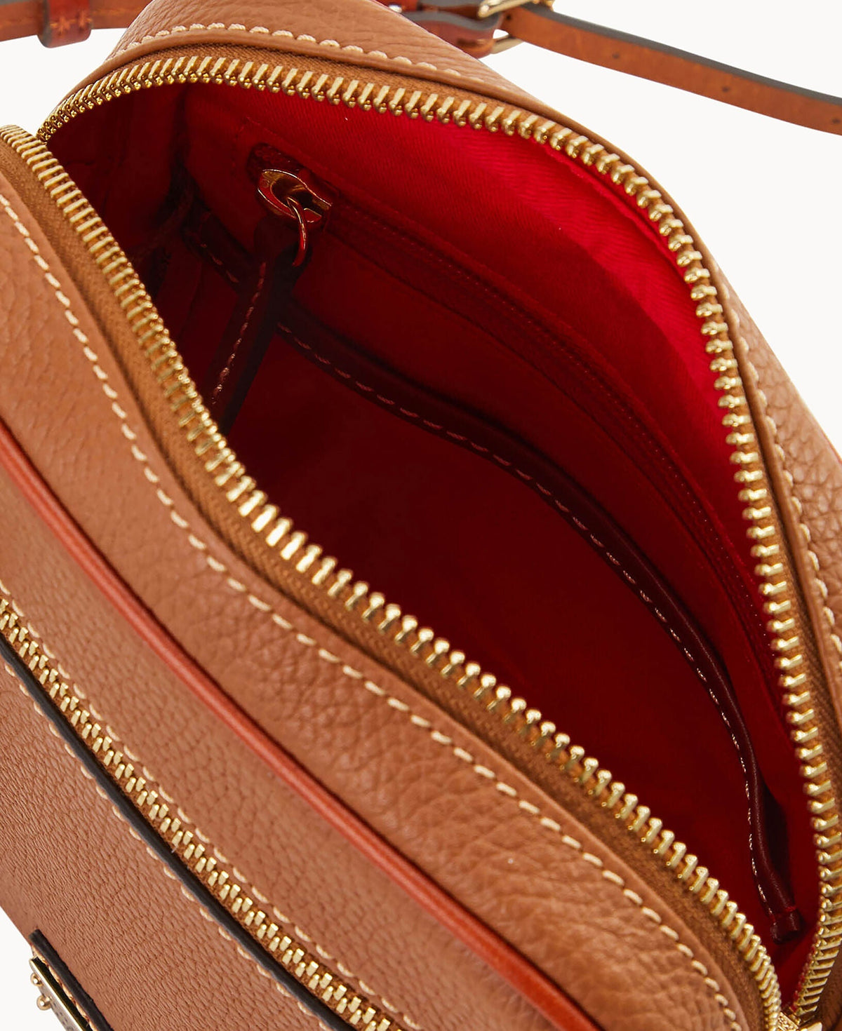 Pebble Grain Camera Crossbody
