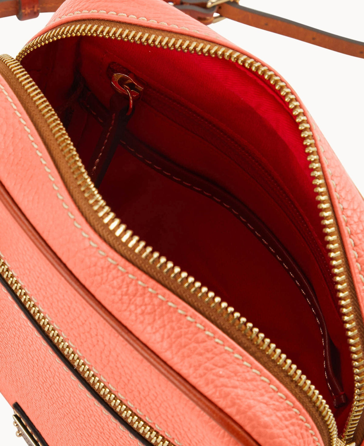 Pebble Grain Camera Crossbody