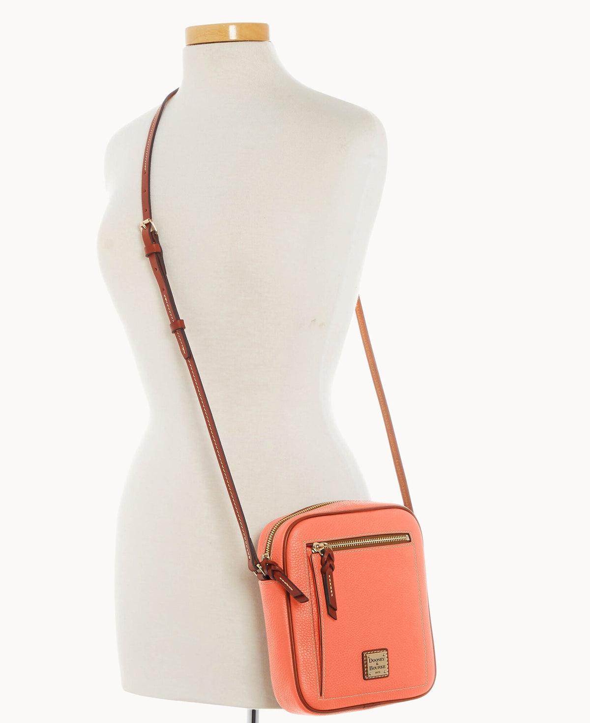 Pebble Grain Camera Crossbody