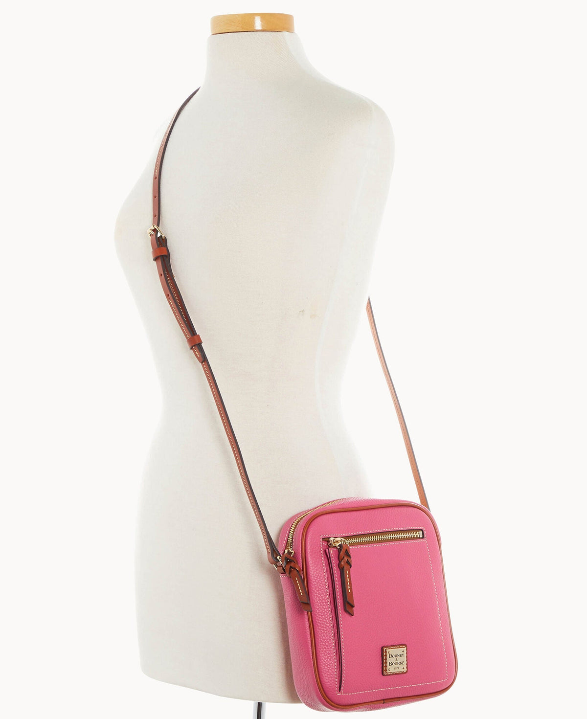 Pebble Grain Camera Crossbody