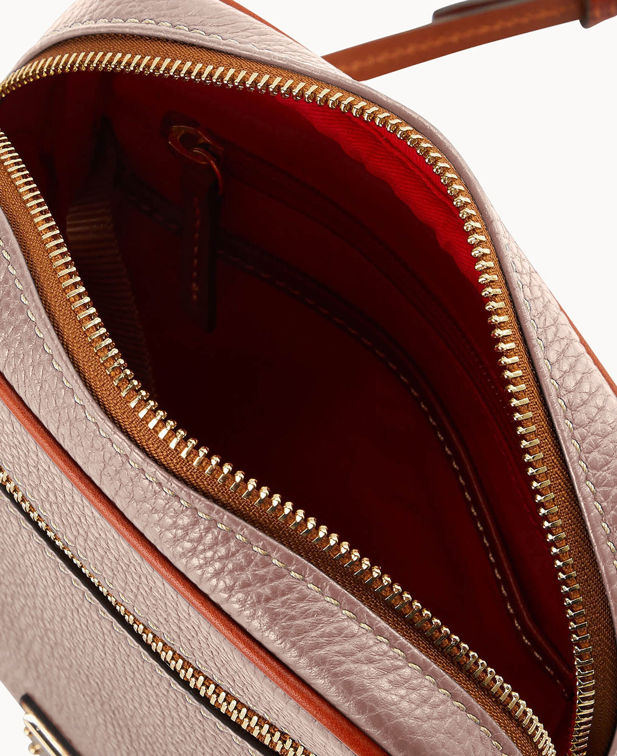 Pebble Grain Camera Crossbody