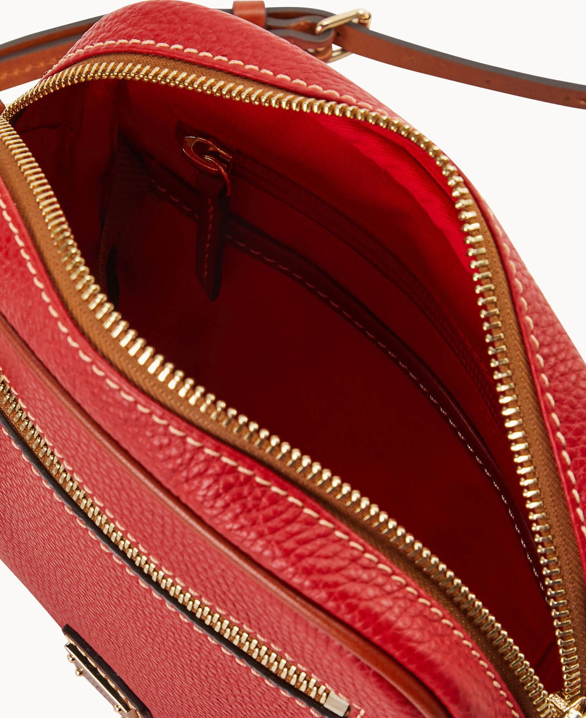 Pebble Grain Camera Crossbody