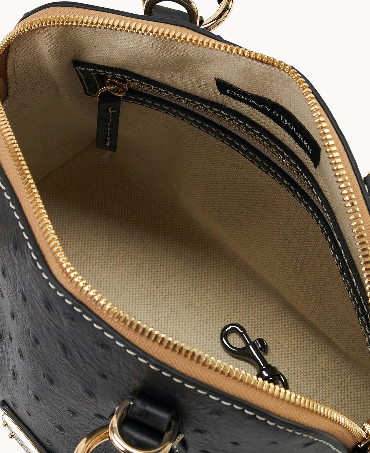 Ostrich Small Satchel