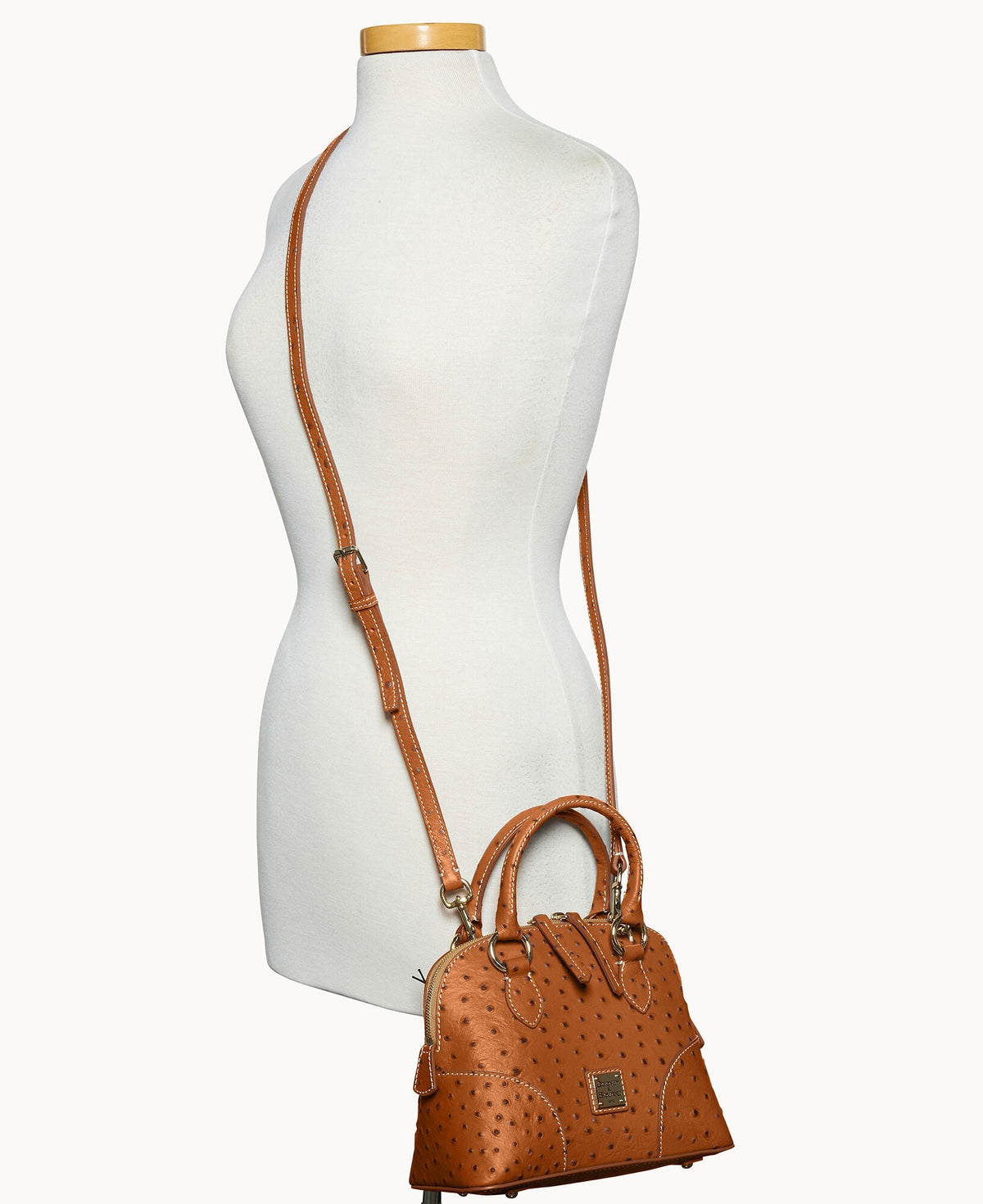 Ostrich Small Satchel