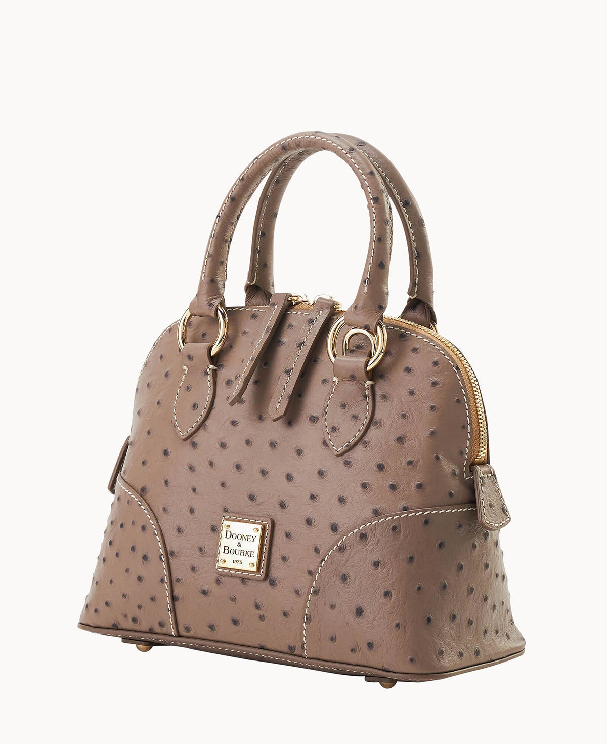 Ostrich Small Satchel