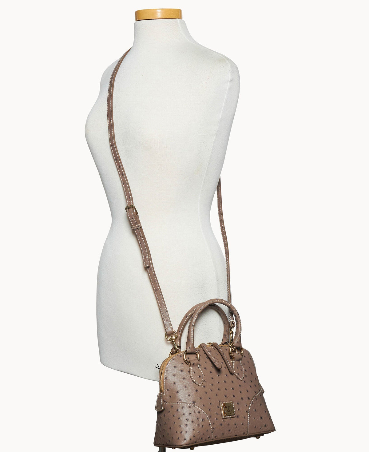 Ostrich Small Satchel