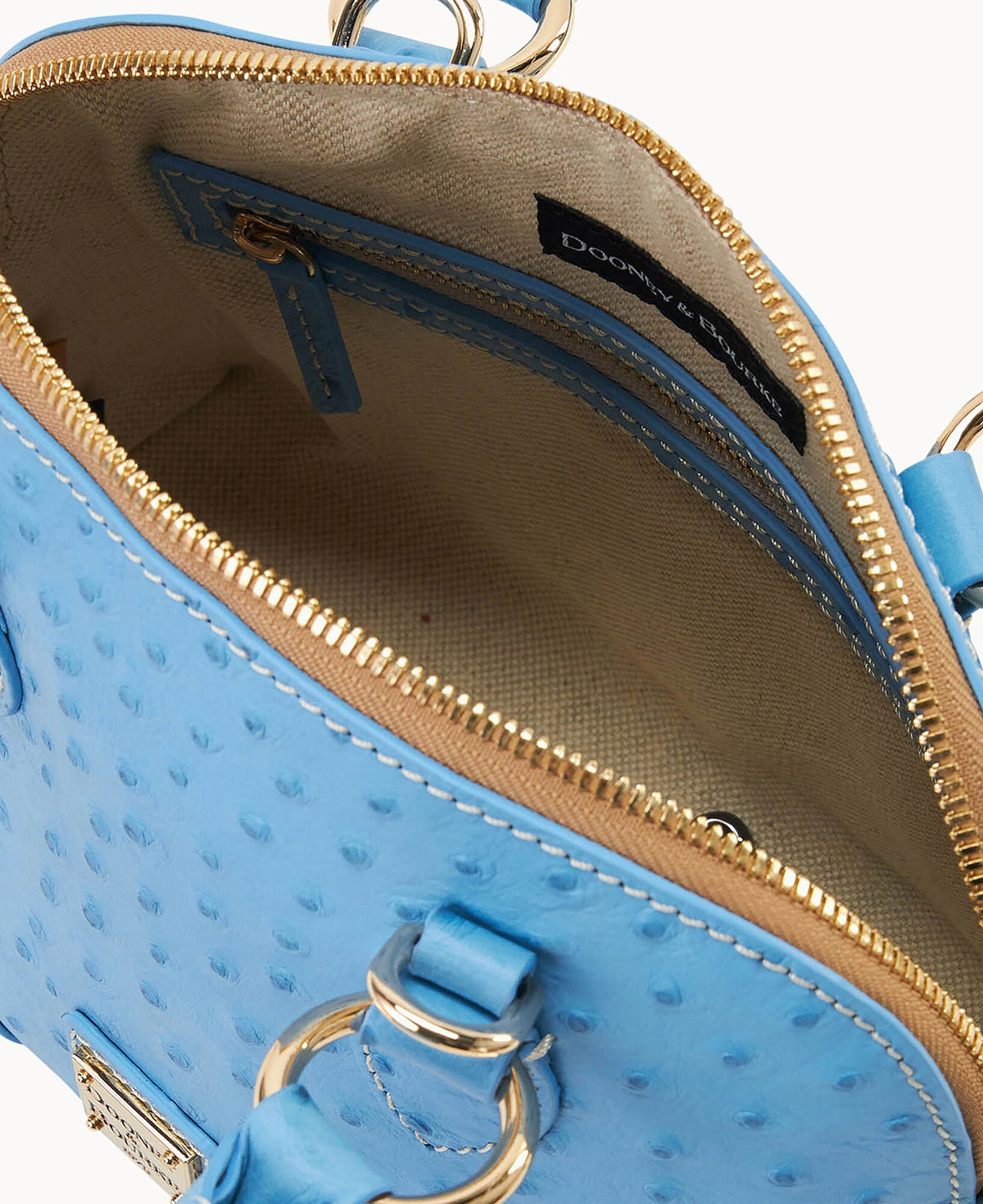 Ostrich Small Satchel