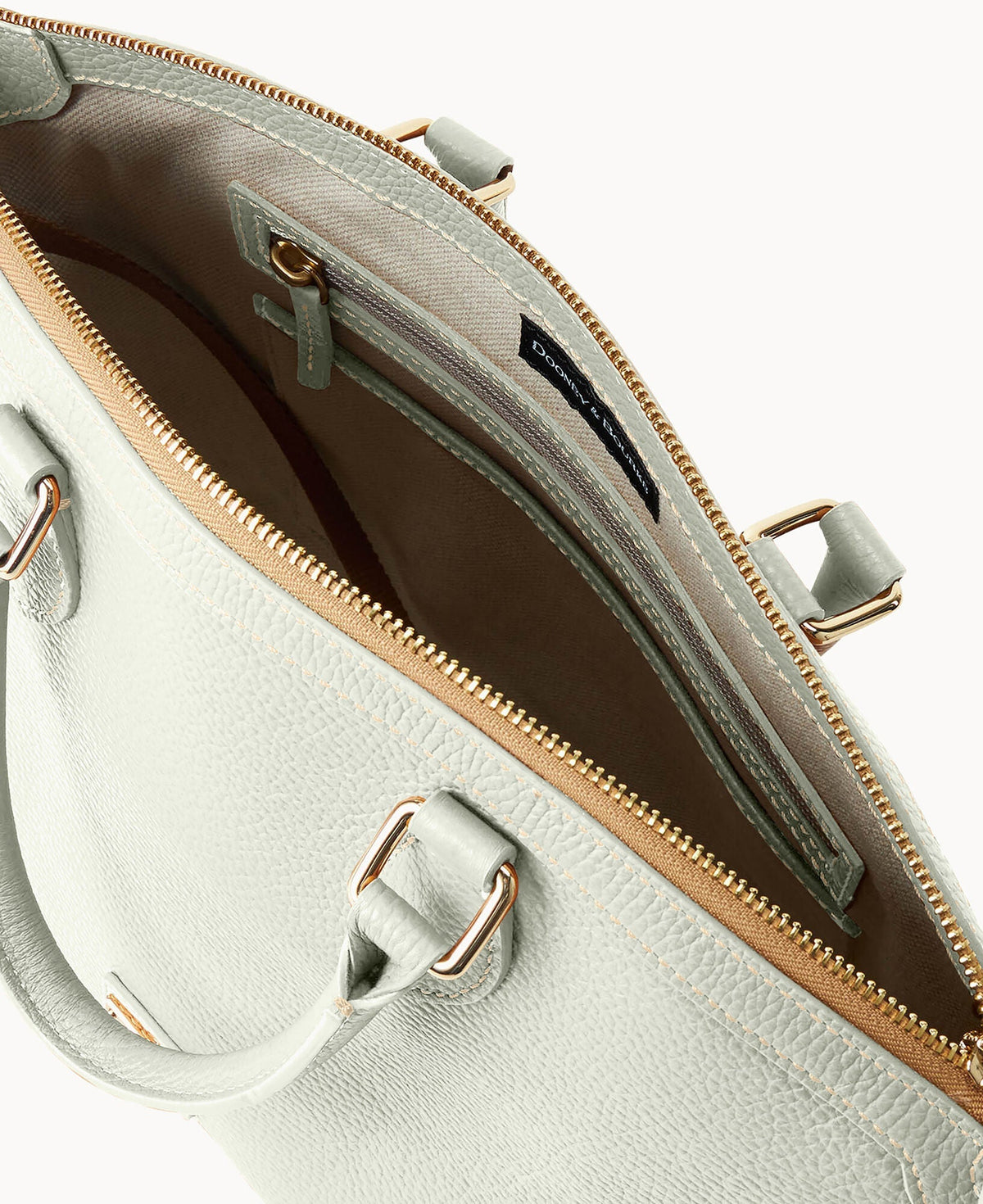 Lucca Leather Domed Satchel