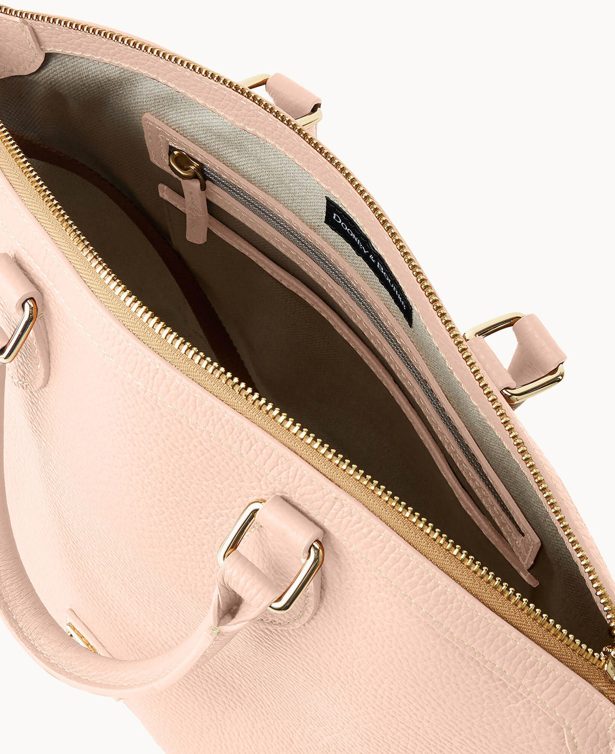 Lucca Leather Domed Satchel