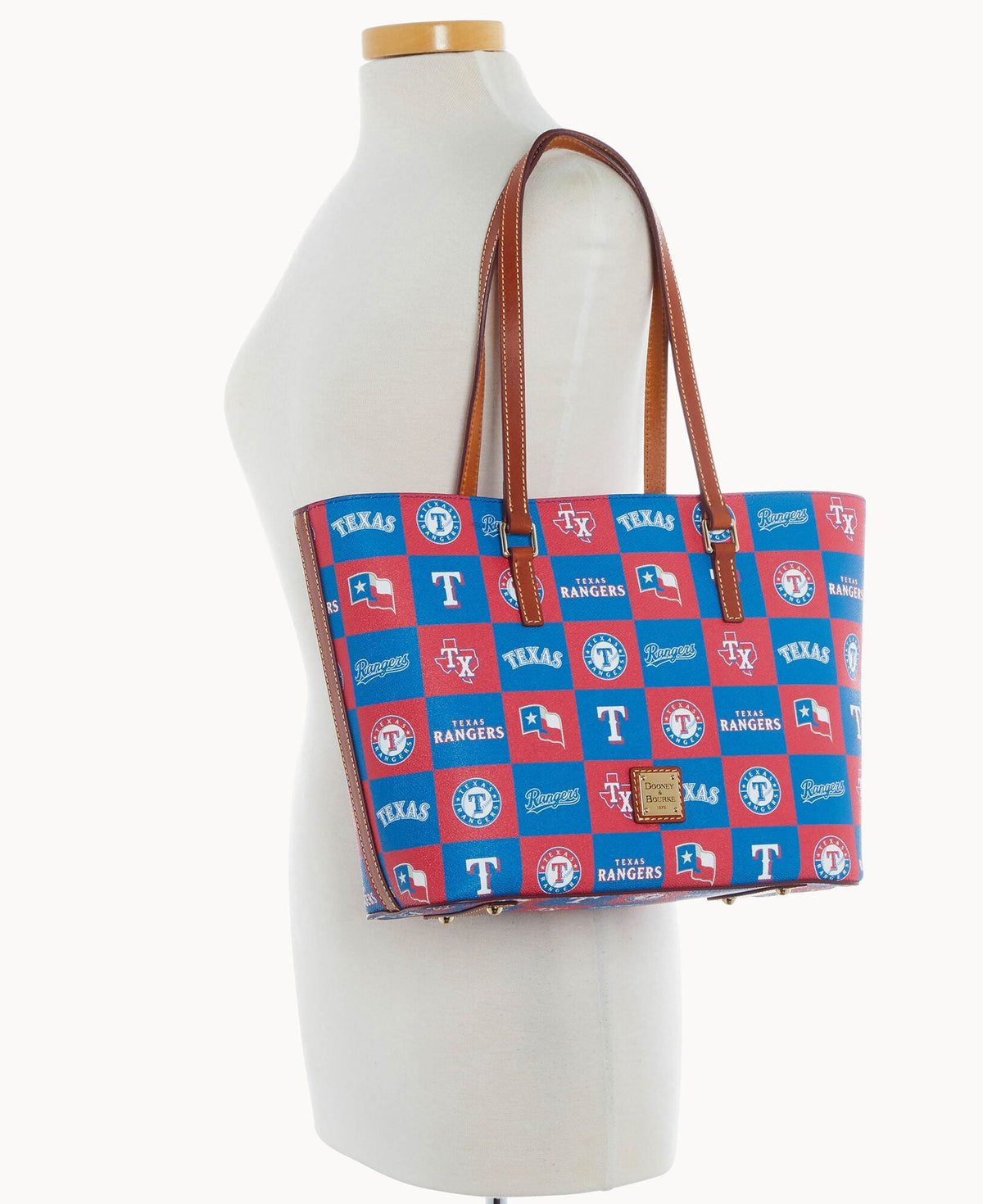 MLB Rangers Zip Tote