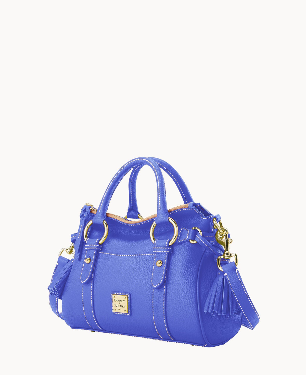 Lucca Leather Satchel With Pocket