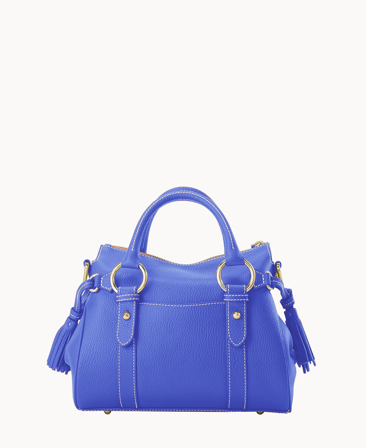 Lucca Leather Satchel With Pocket