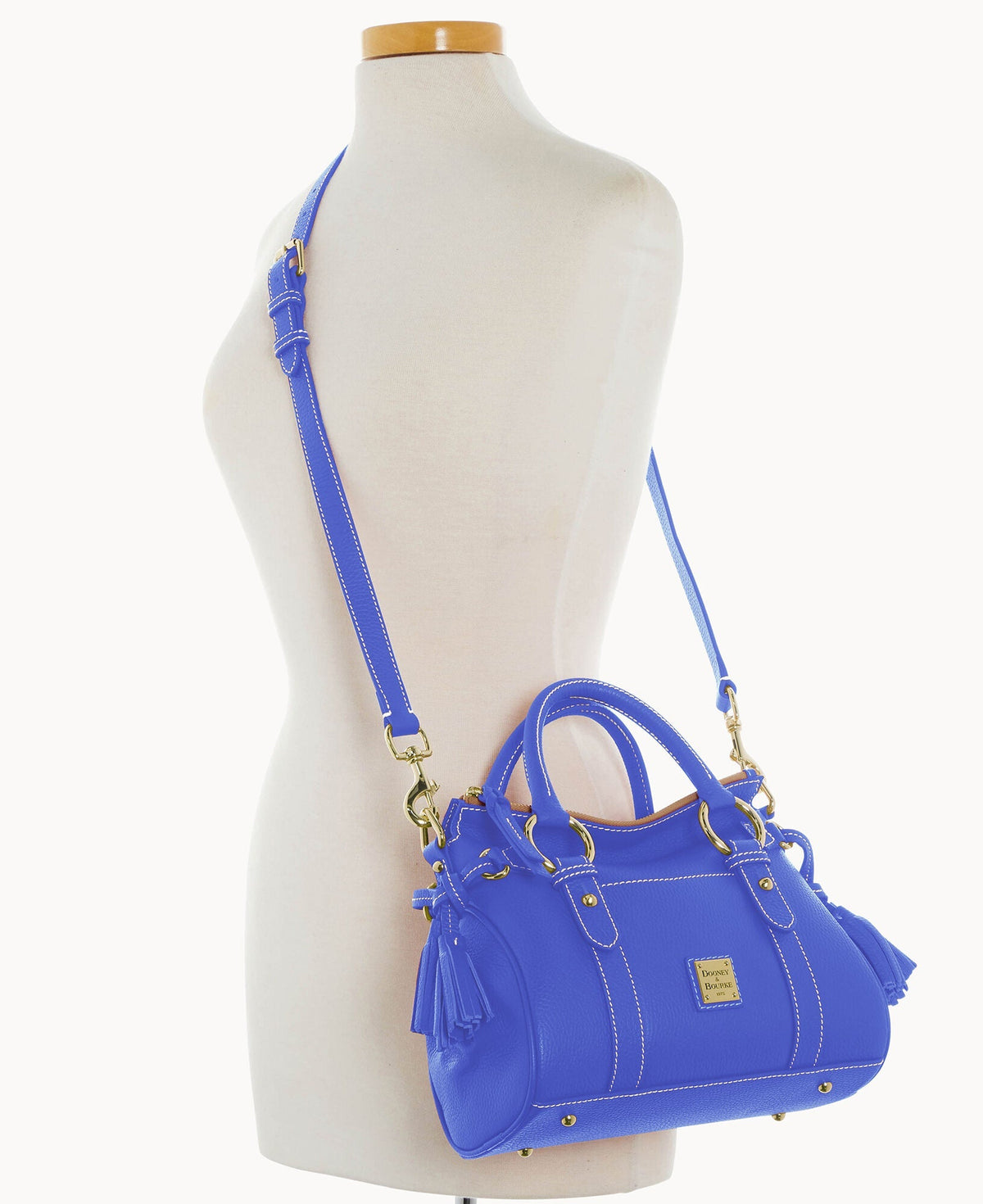 Lucca Leather Satchel With Pocket
