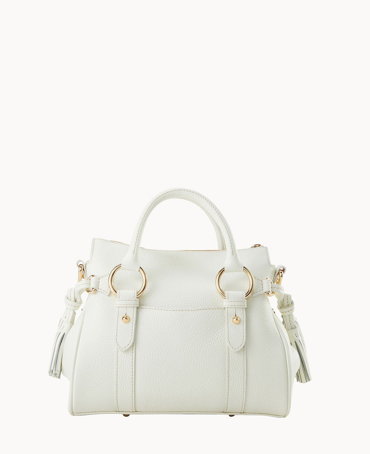 Lucca Leather Satchel With Pocket