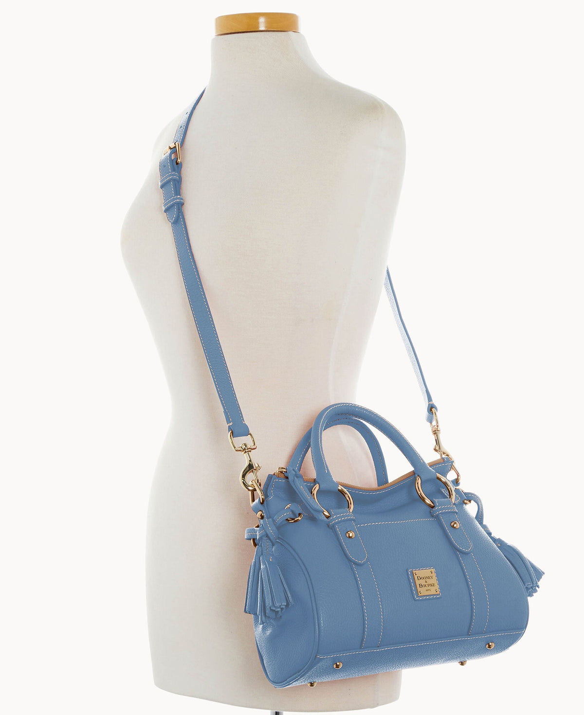 Lucca Leather Satchel With Pocket