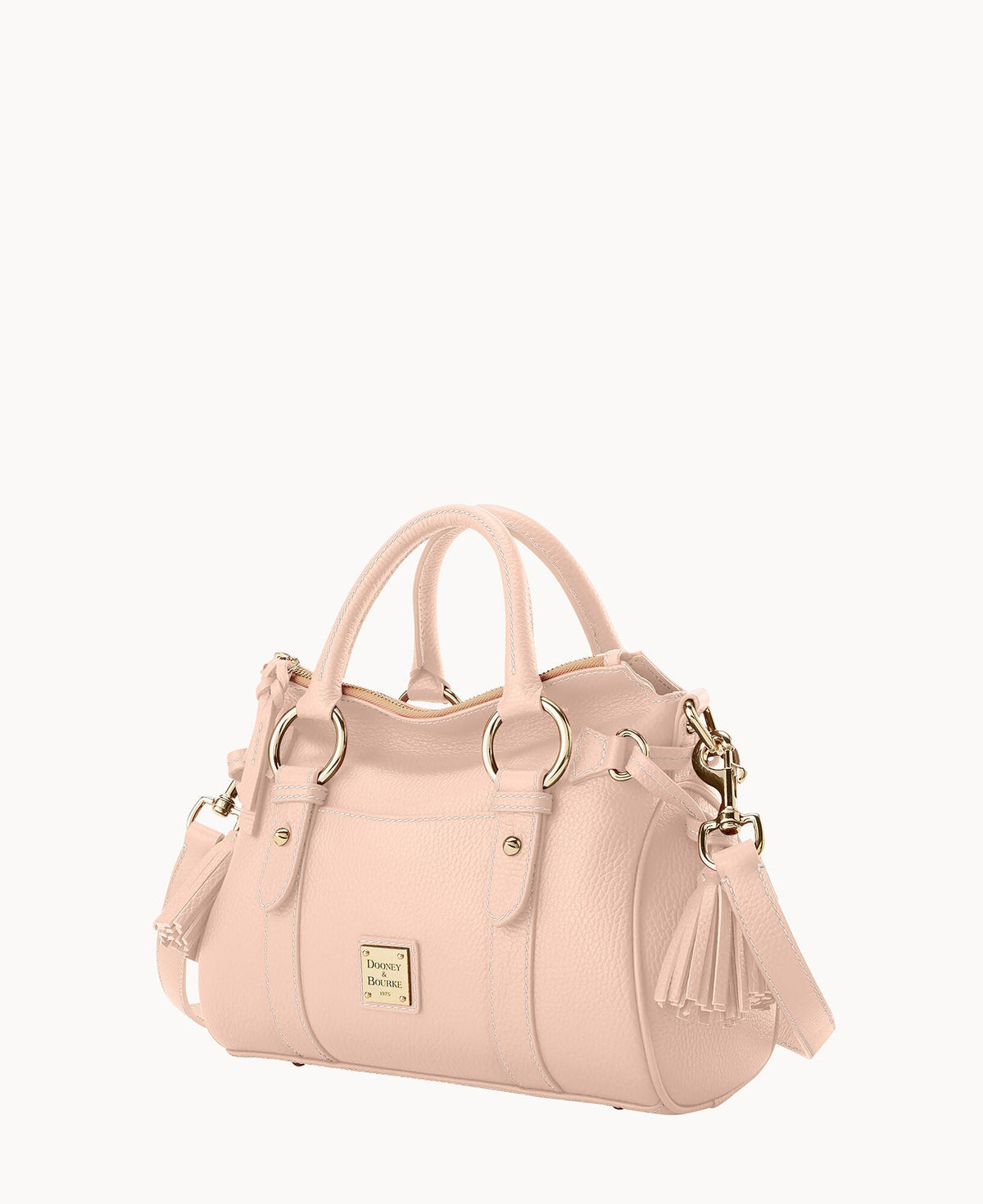 Lucca Leather Satchel With Pocket