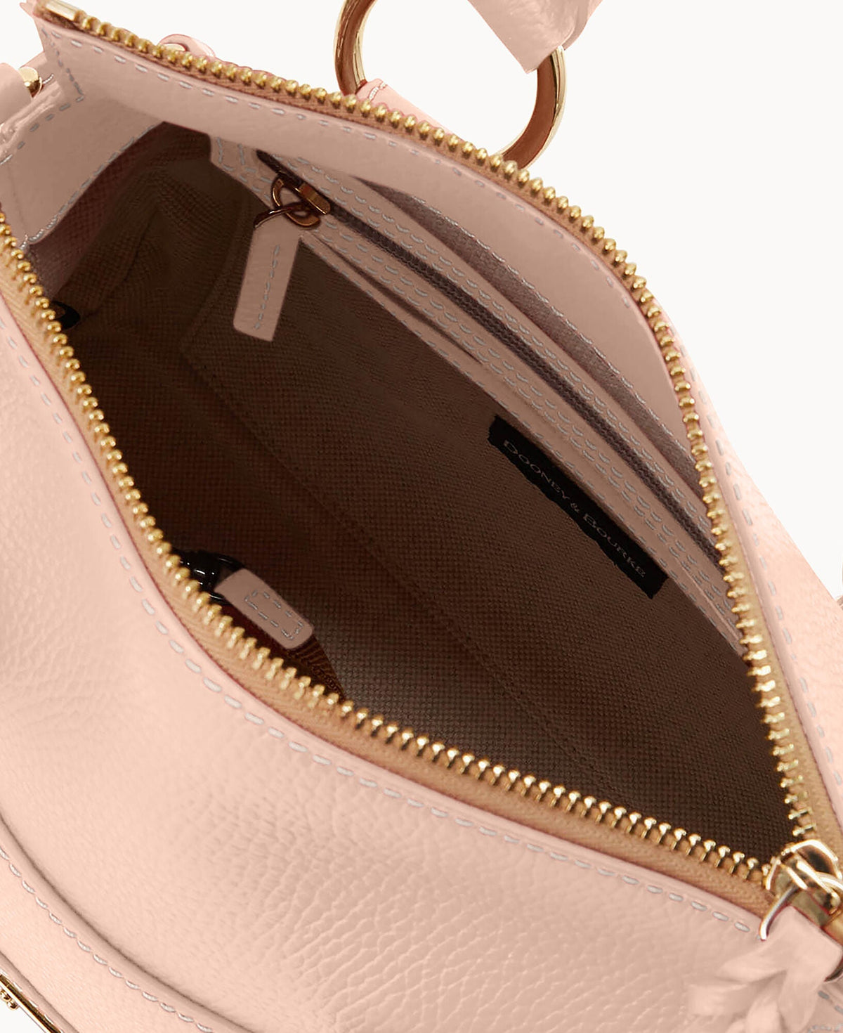 Lucca Leather Satchel With Pocket