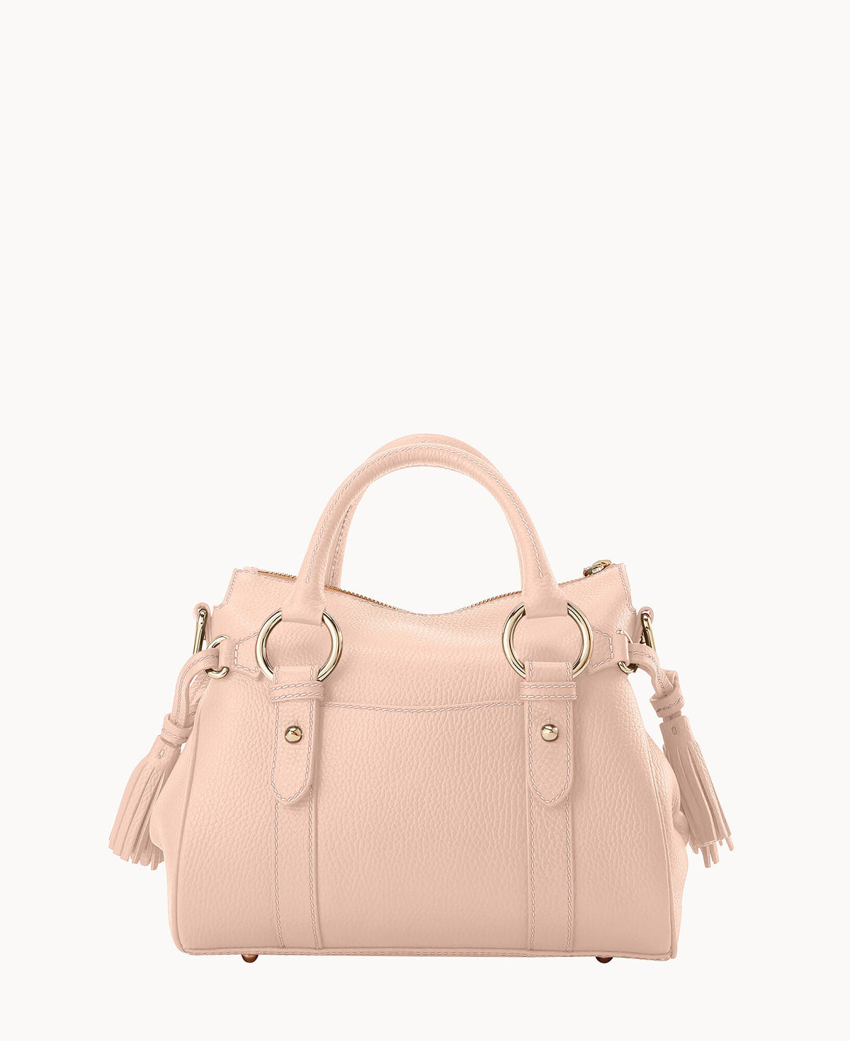 Lucca Leather Satchel With Pocket