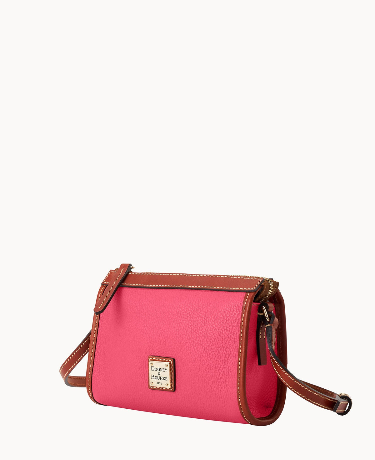 Pebble Grain Small East West Crossbody