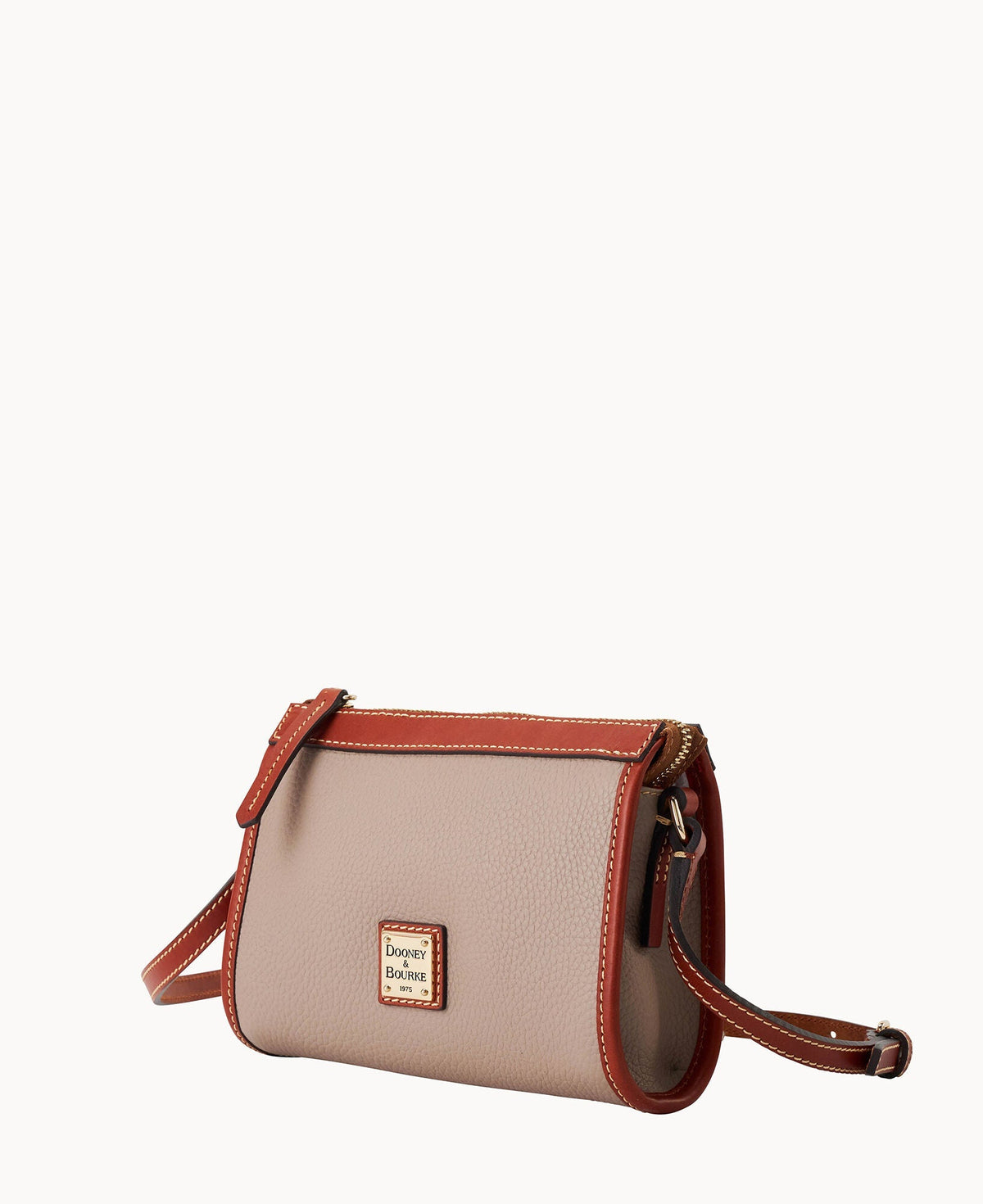 Pebble Grain Small East West Crossbody