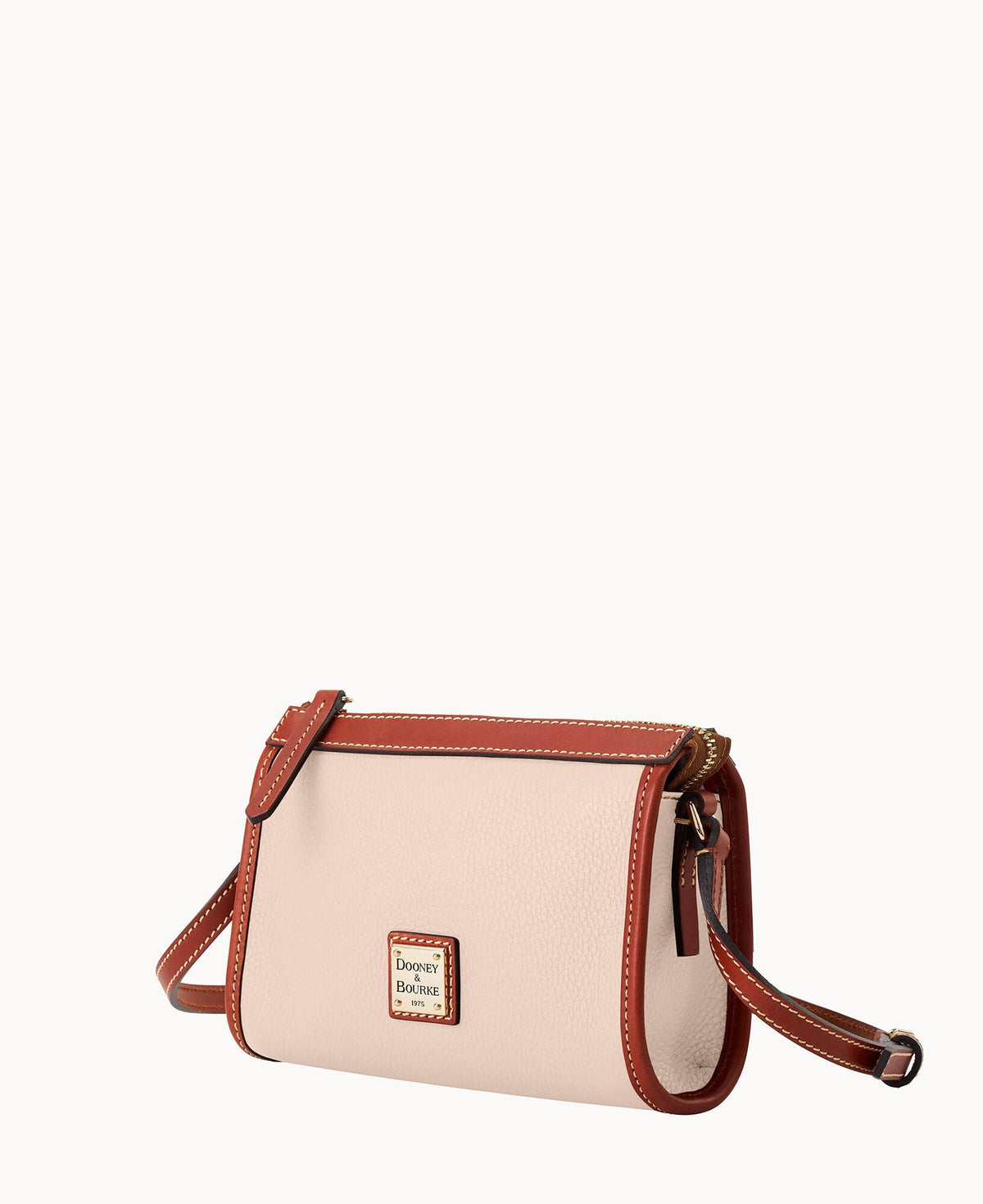 Pebble Grain Small East West Crossbody