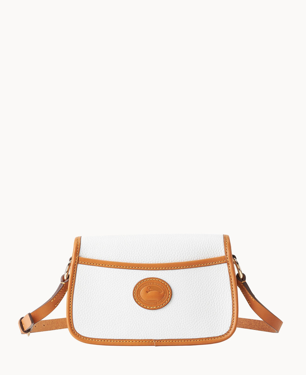 Pebble Grain Turnlock Crossbody 22