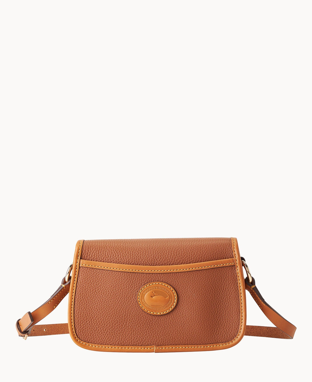 Pebble Grain Turnlock Crossbody 22