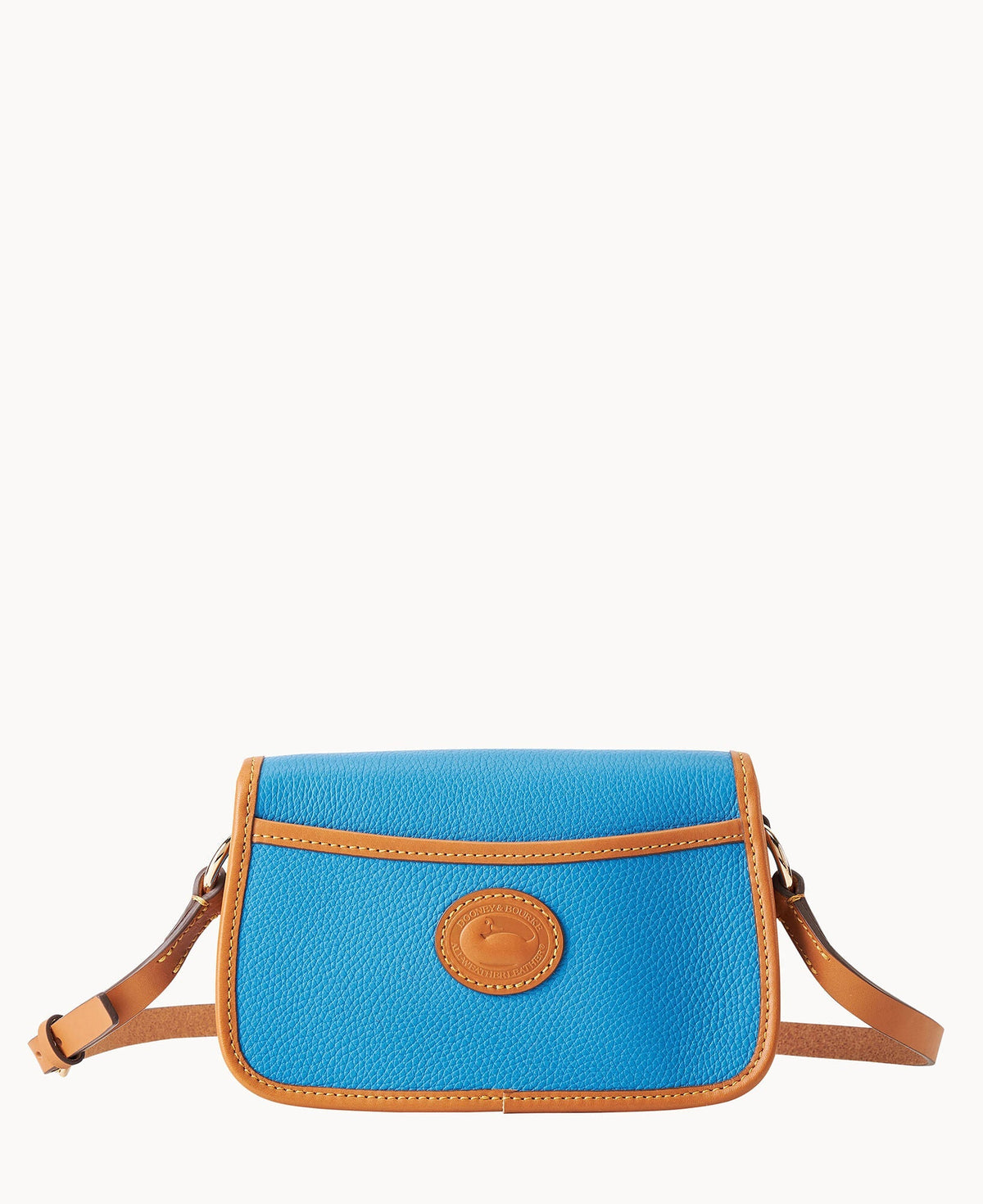 Pebble Grain Turnlock Crossbody 22