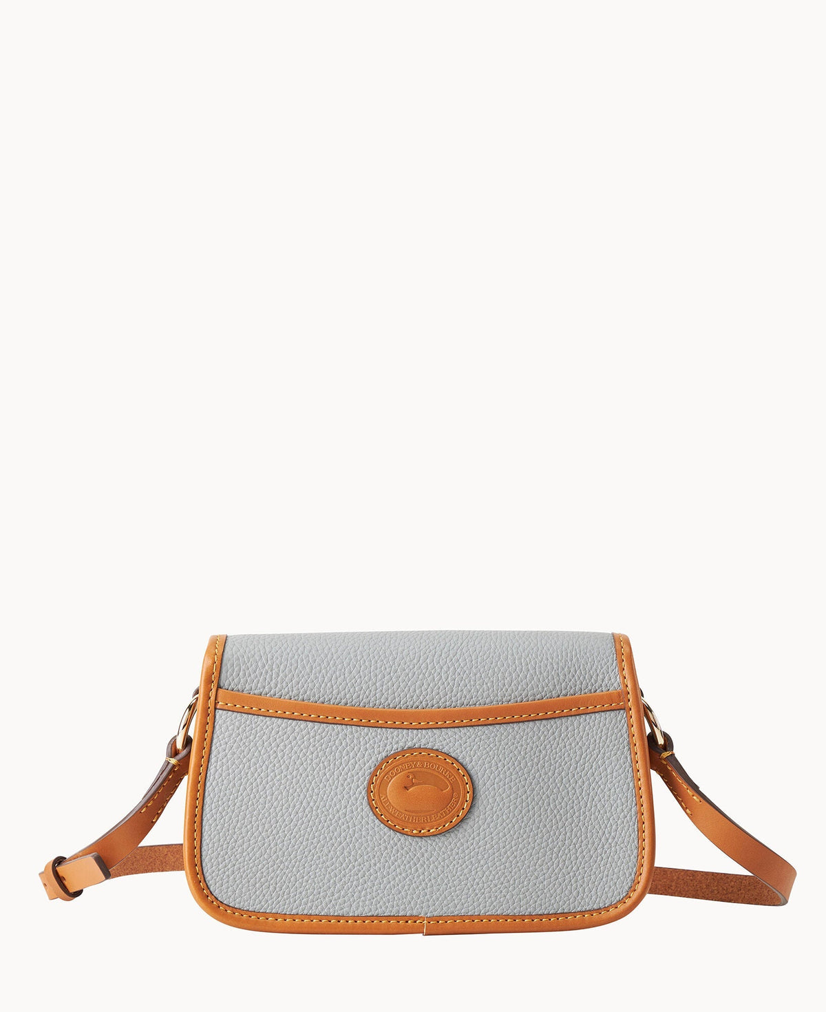 Pebble Grain Turnlock Crossbody 22