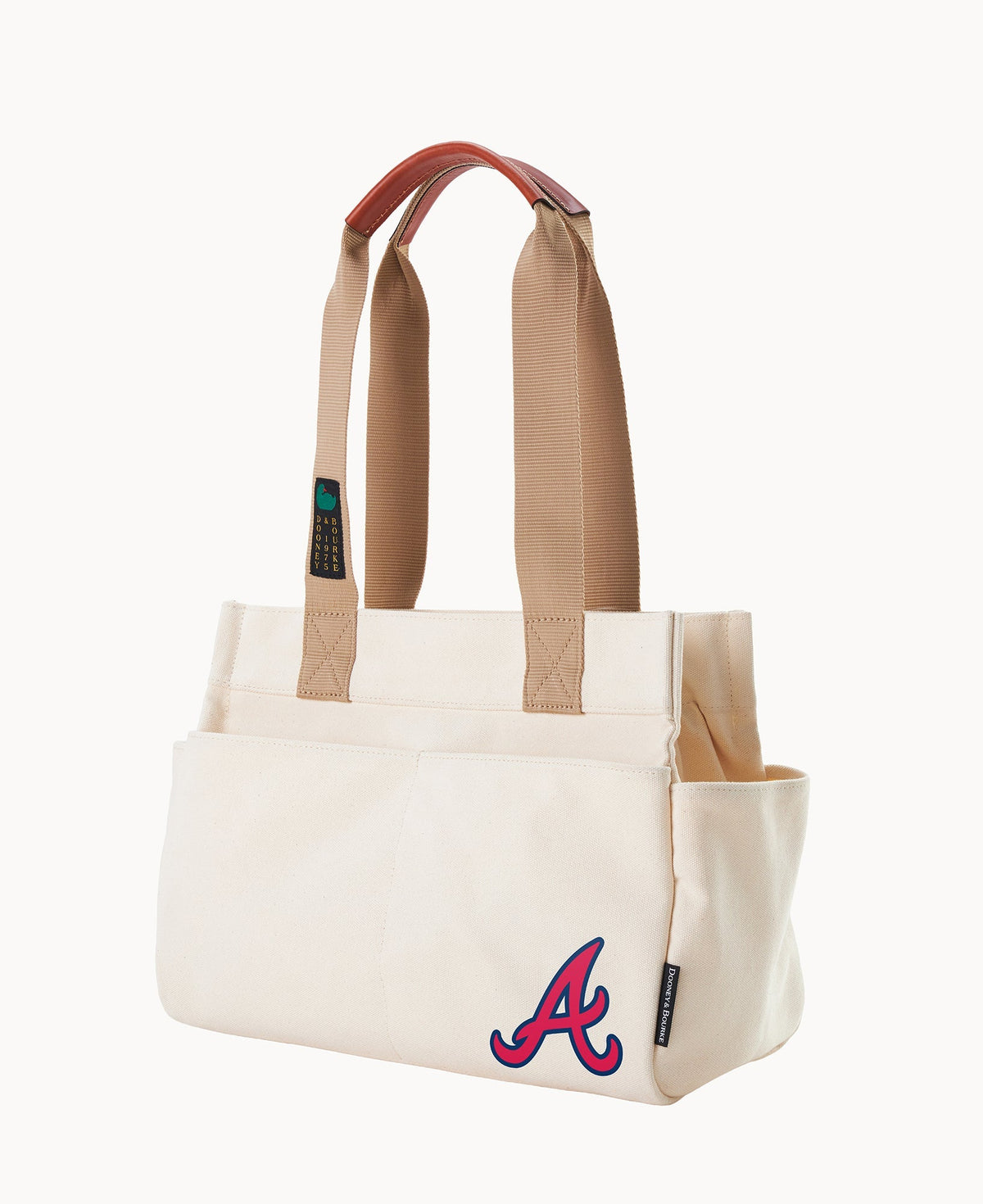 MLB Braves Pocket Tote 35
