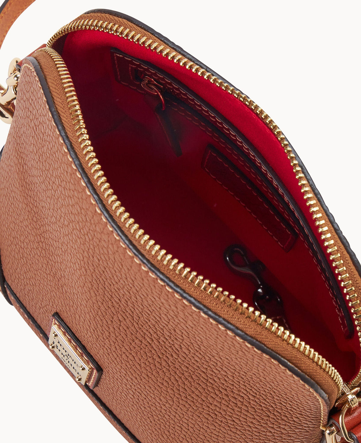 Pebble Grain Small Domed Crossbody