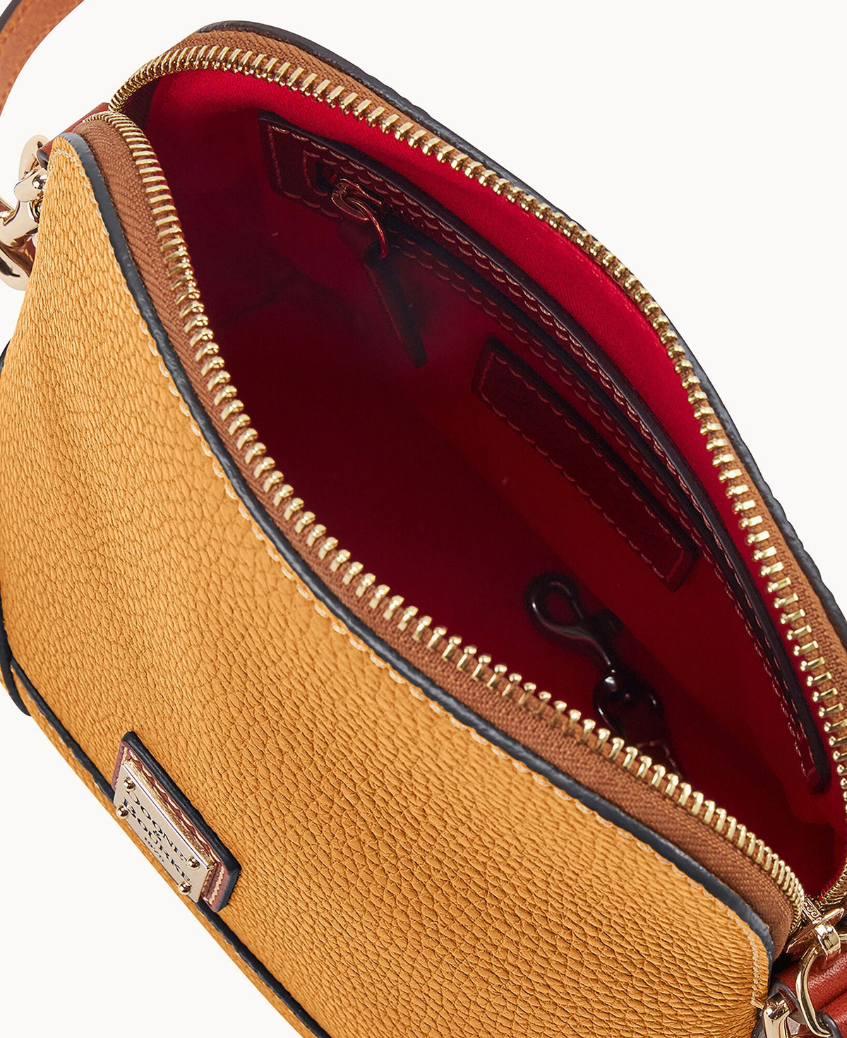 Pebble Grain Small Domed Crossbody