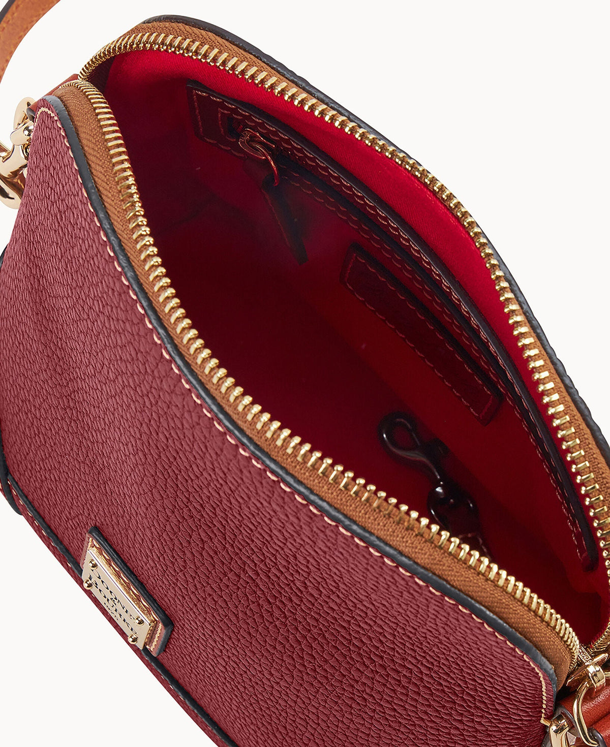 Pebble Grain Small Domed Crossbody