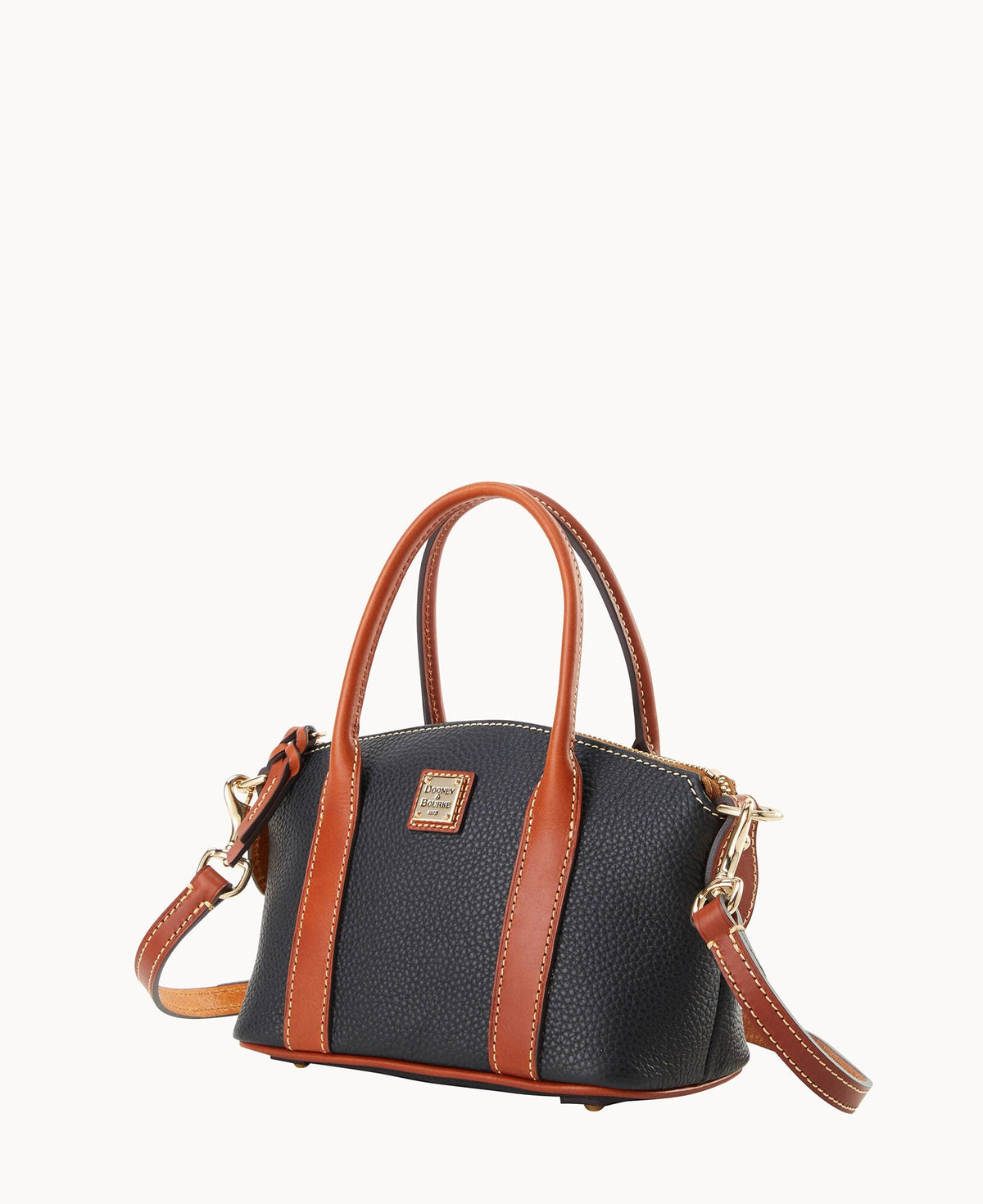 Pebble Grain Small Madeline Satchel