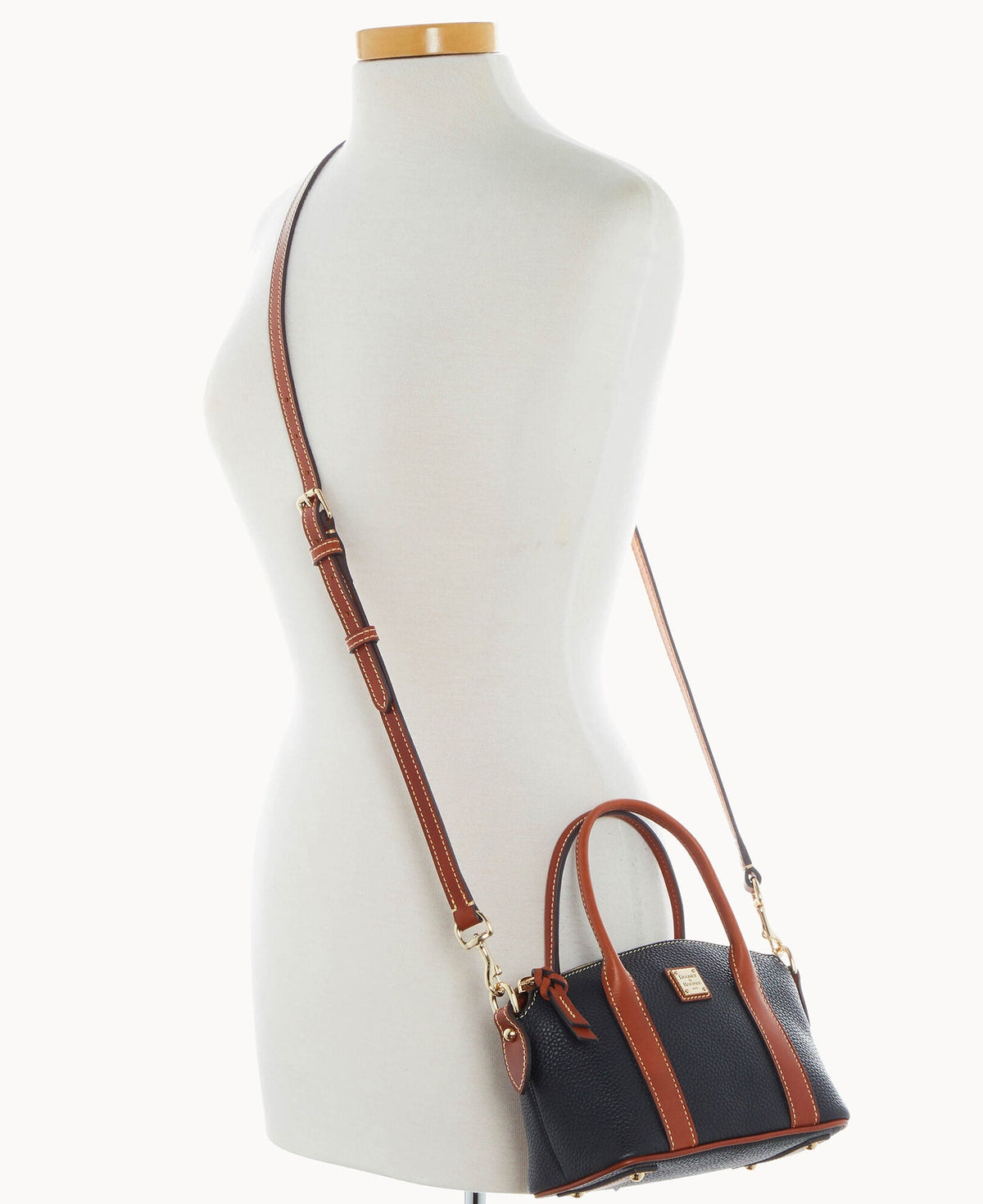 Pebble Grain Small Madeline Satchel