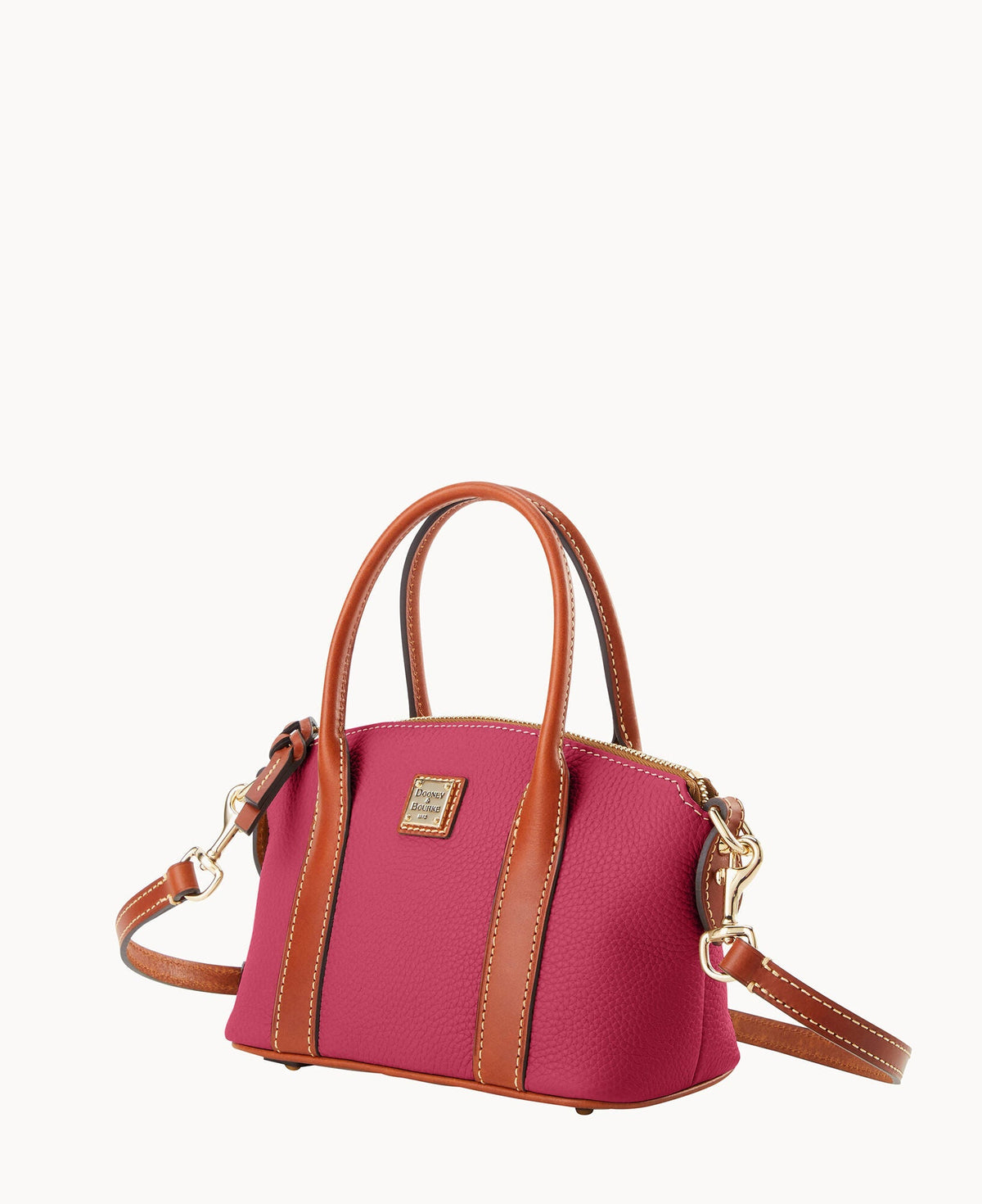 Pebble Grain Small Madeline Satchel
