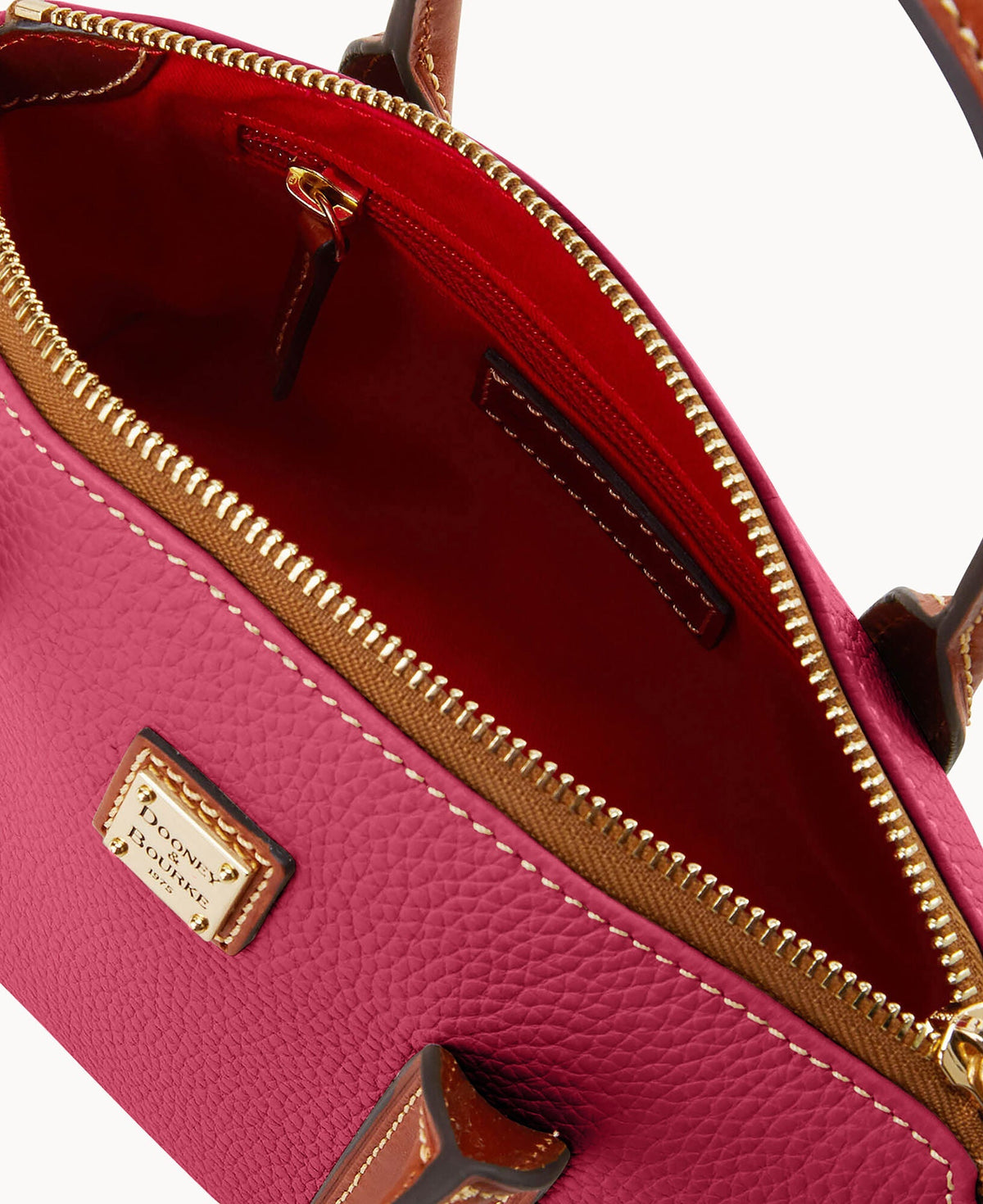 Pebble Grain Small Madeline Satchel