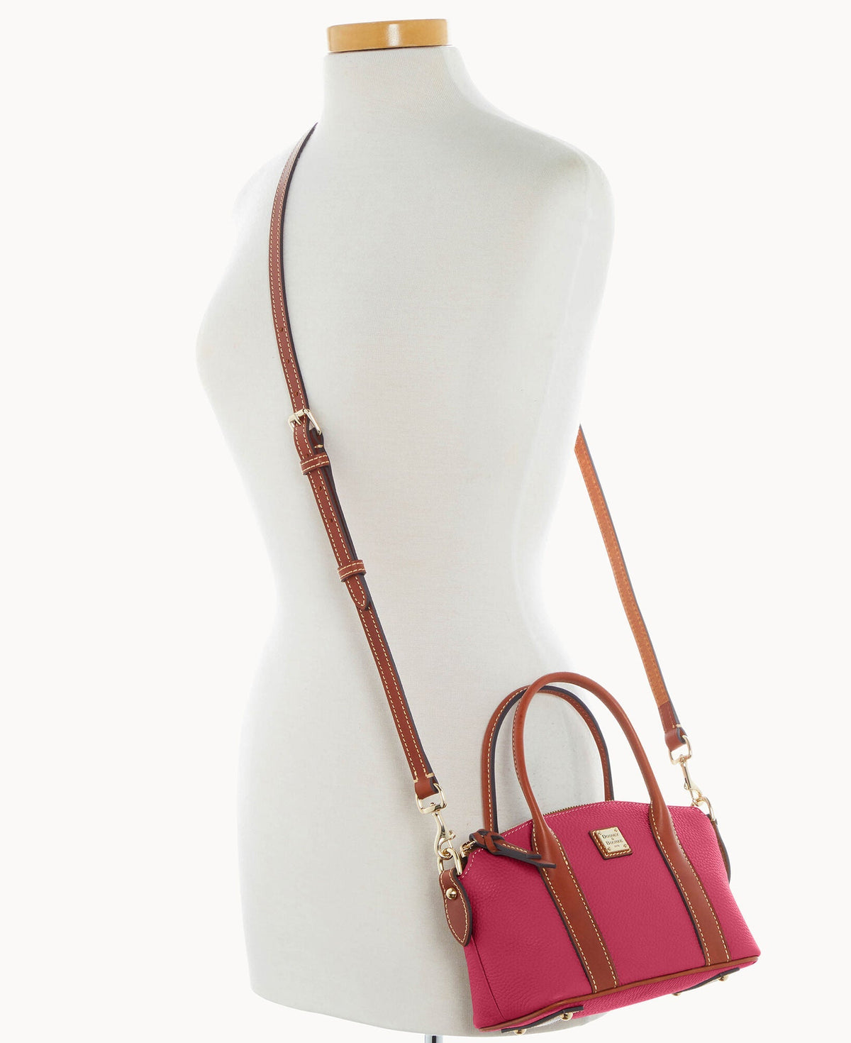 Pebble Grain Small Madeline Satchel