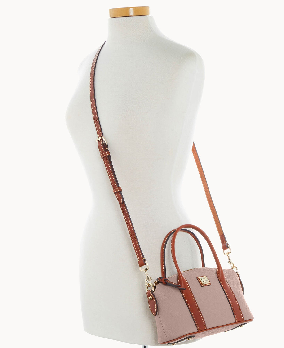 Pebble Grain Small Madeline Satchel