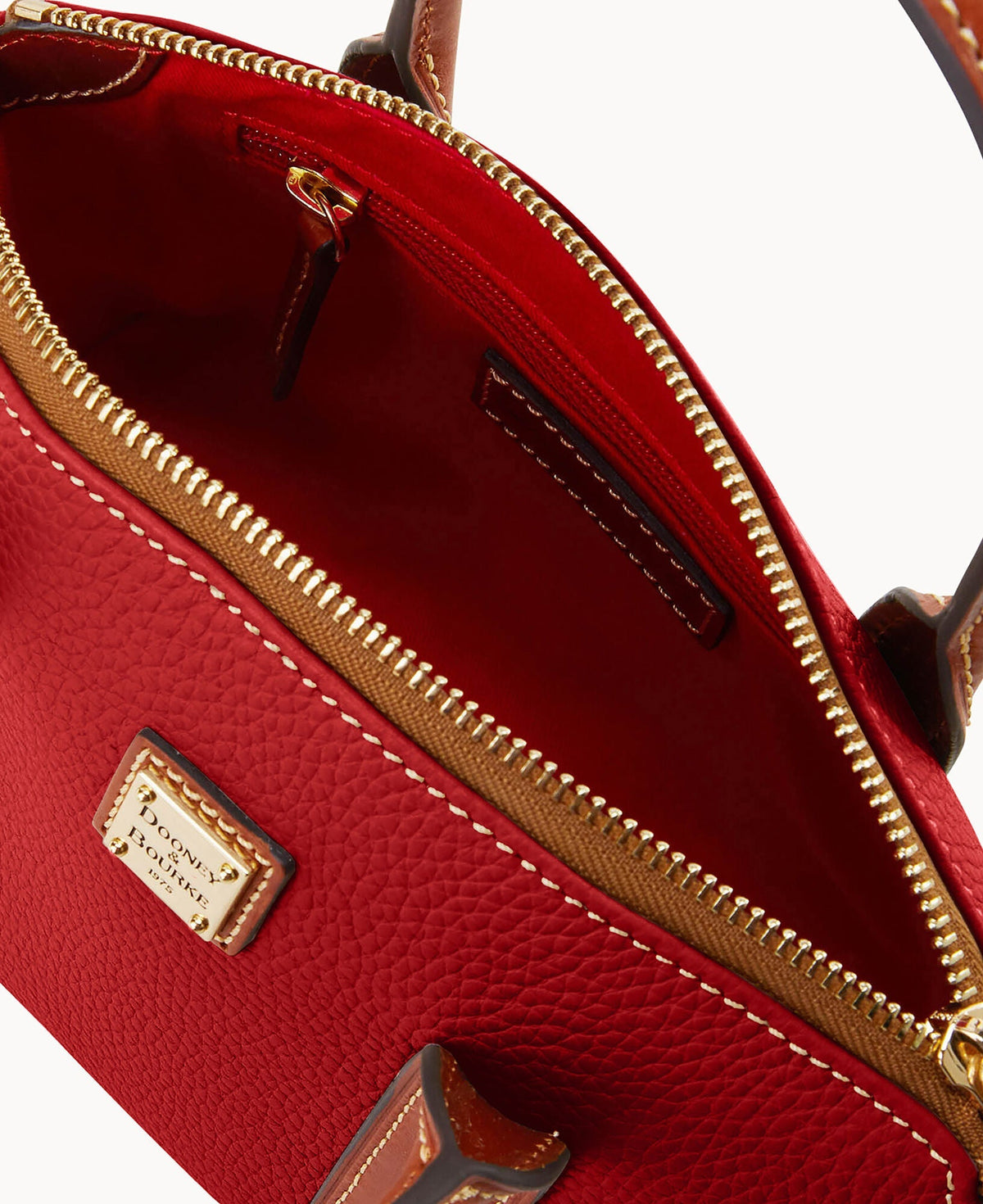 Pebble Grain Small Madeline Satchel