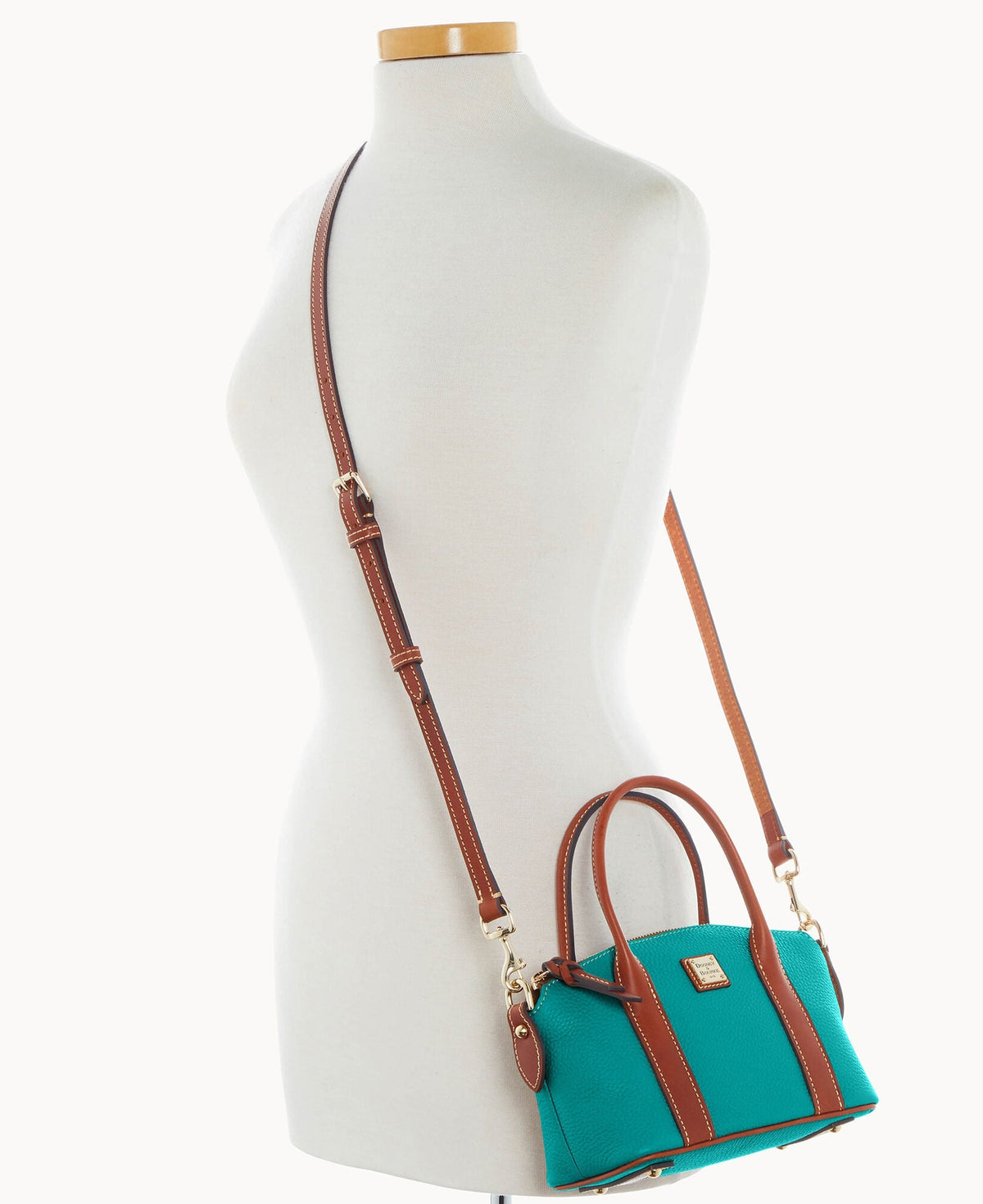 Pebble Grain Small Madeline Satchel