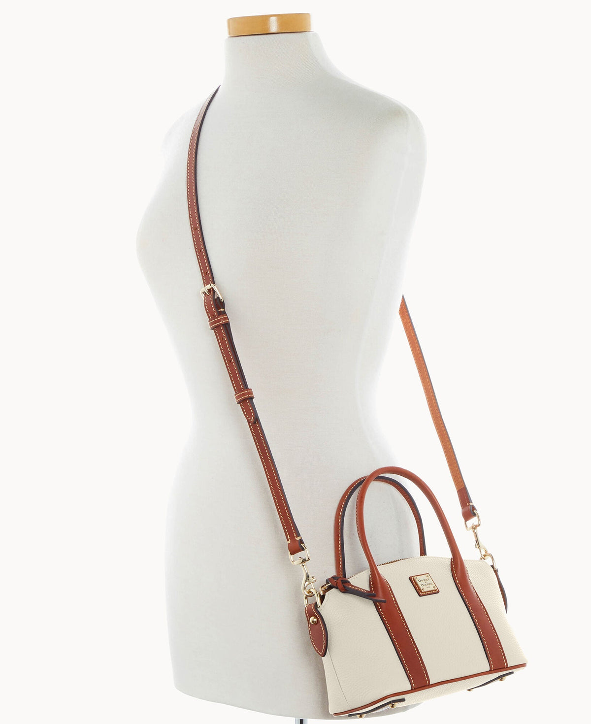 Pebble Grain Small Madeline Satchel