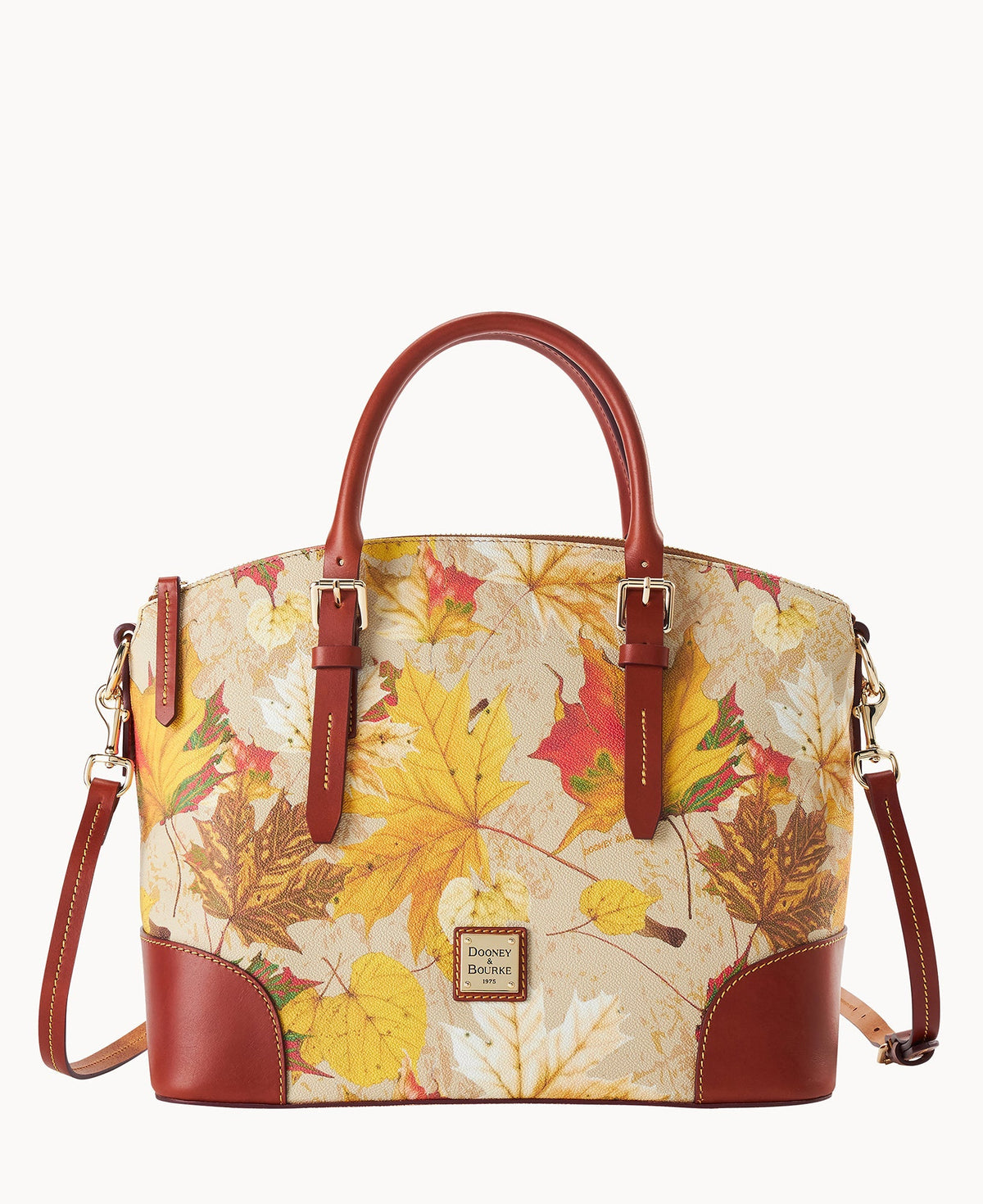 Maple Leaf Domed Satchel