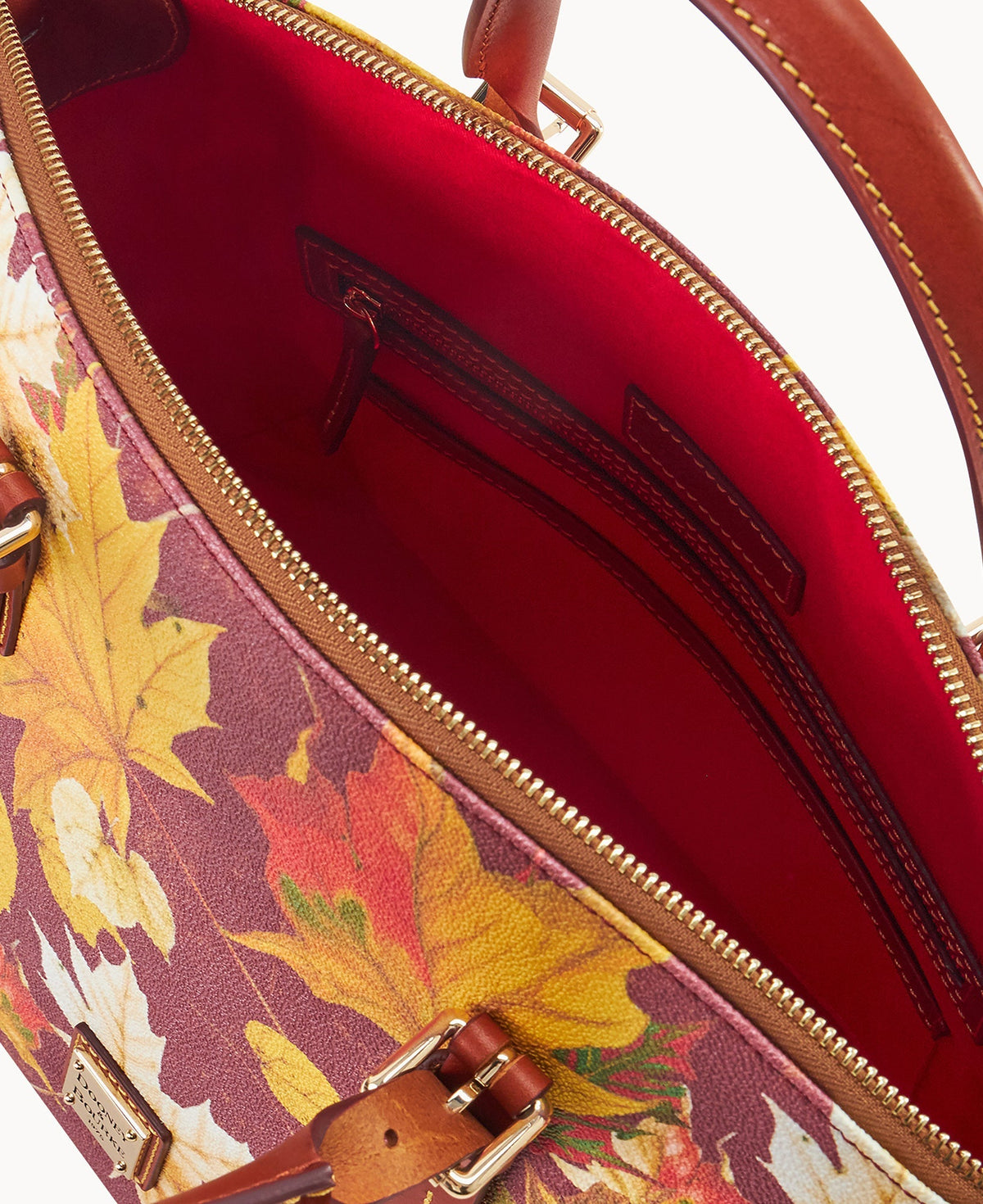 Maple Leaf Domed Satchel
