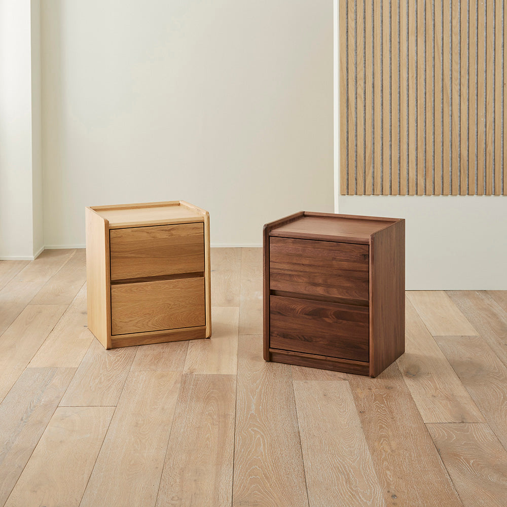 Beckett Oak Bedside Table