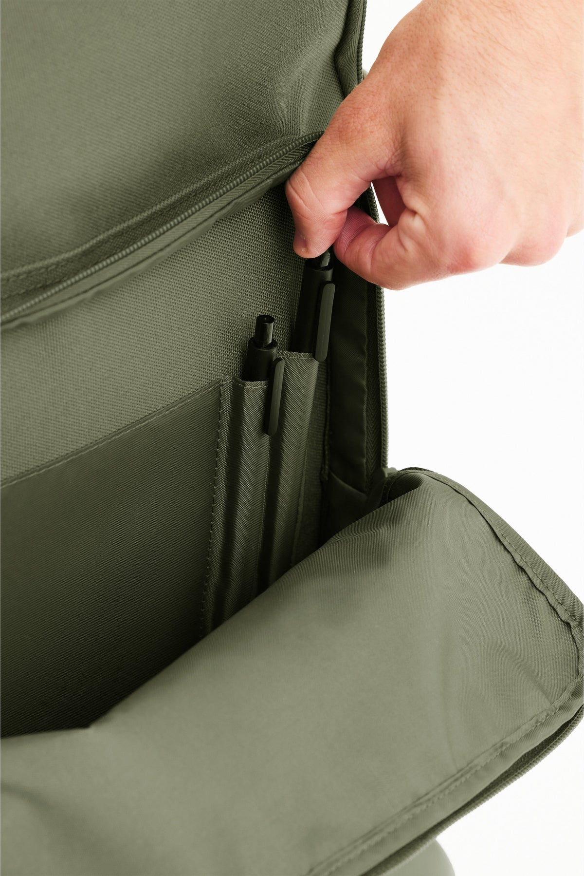 Resale The Travel Backpack in Olive